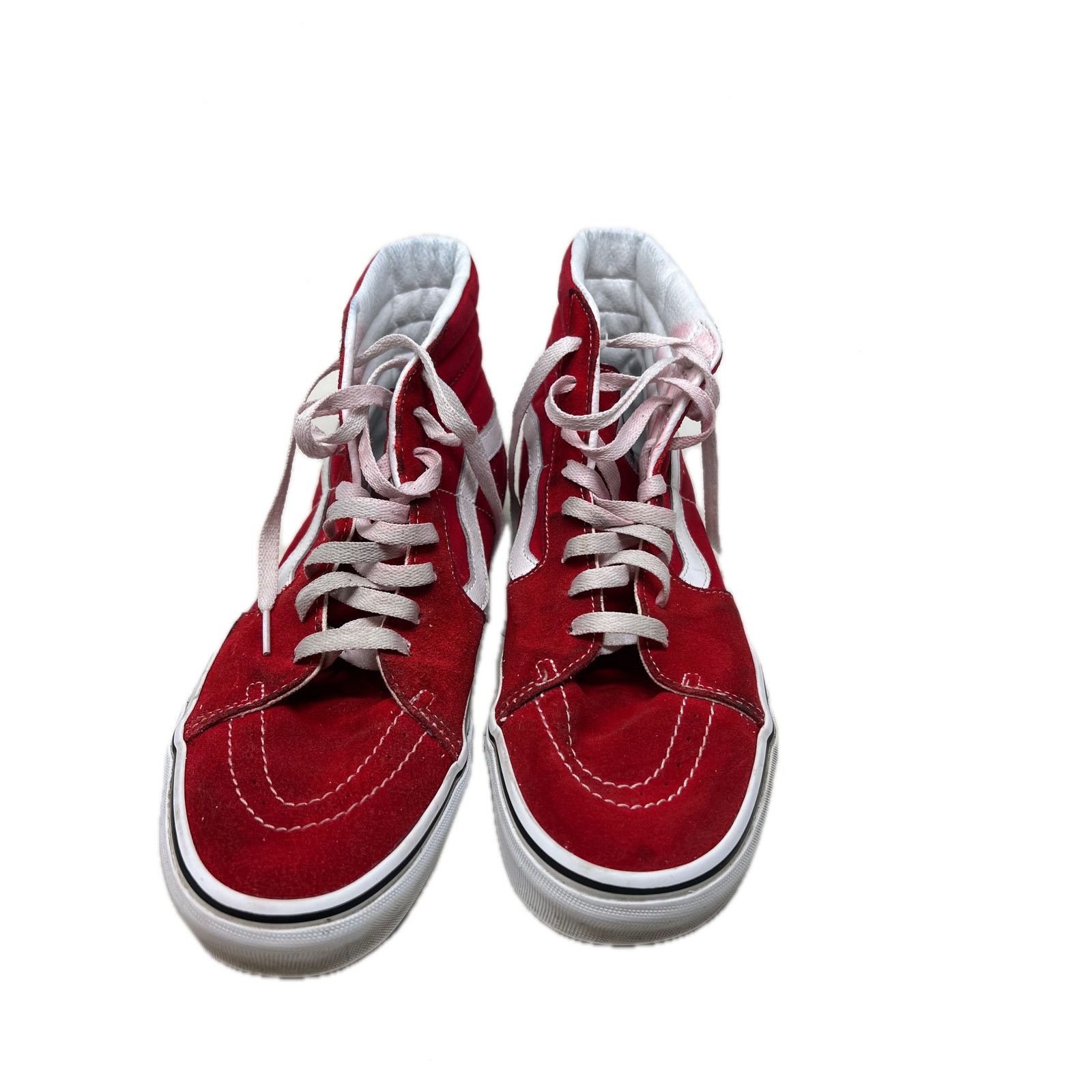 Vans VANS High Tops Red Suede Sneakers Mens 10.5 Size US 10.5 / EU 43-44 - 1 Thumbnail