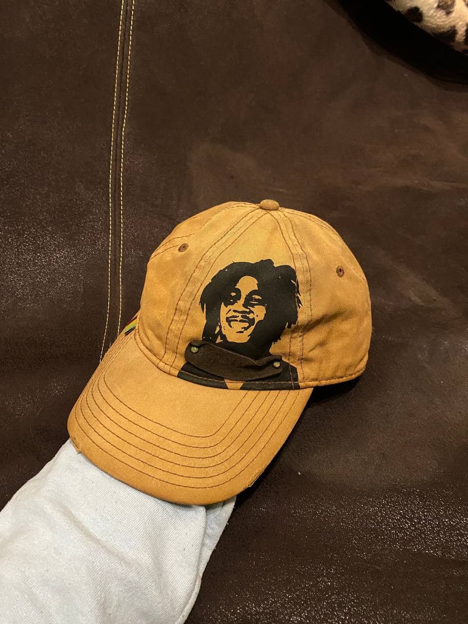 Bob Marley Vintage Y2K streetwear Cap big print Bob Marley Size ONE SIZE - 1 Thumbnail