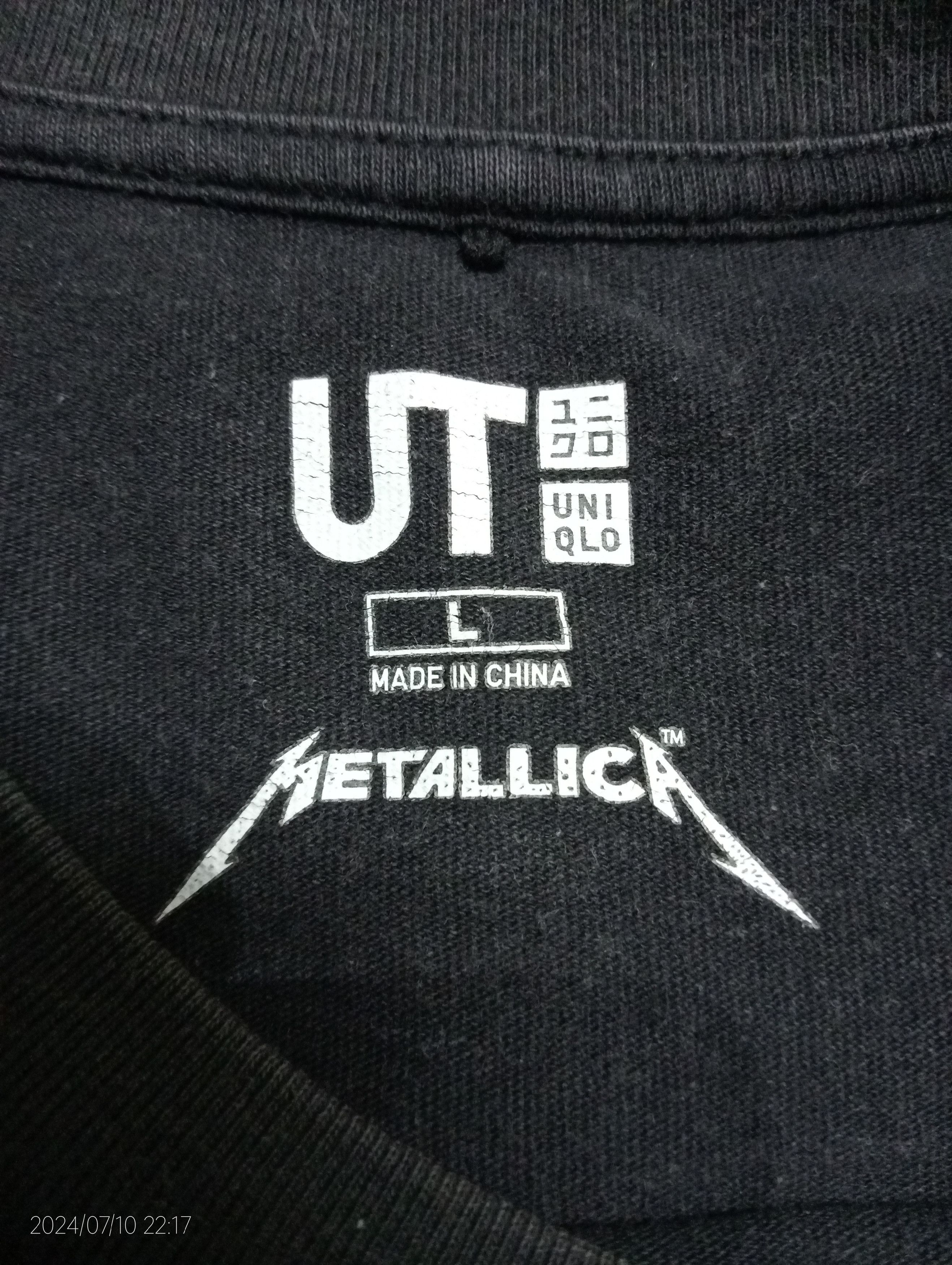 Band Tees × Metallica Metallica Pushead and Justice for All Flame Skull Tee Size US L / EU 52-54 / 3 - 5 Thumbnail