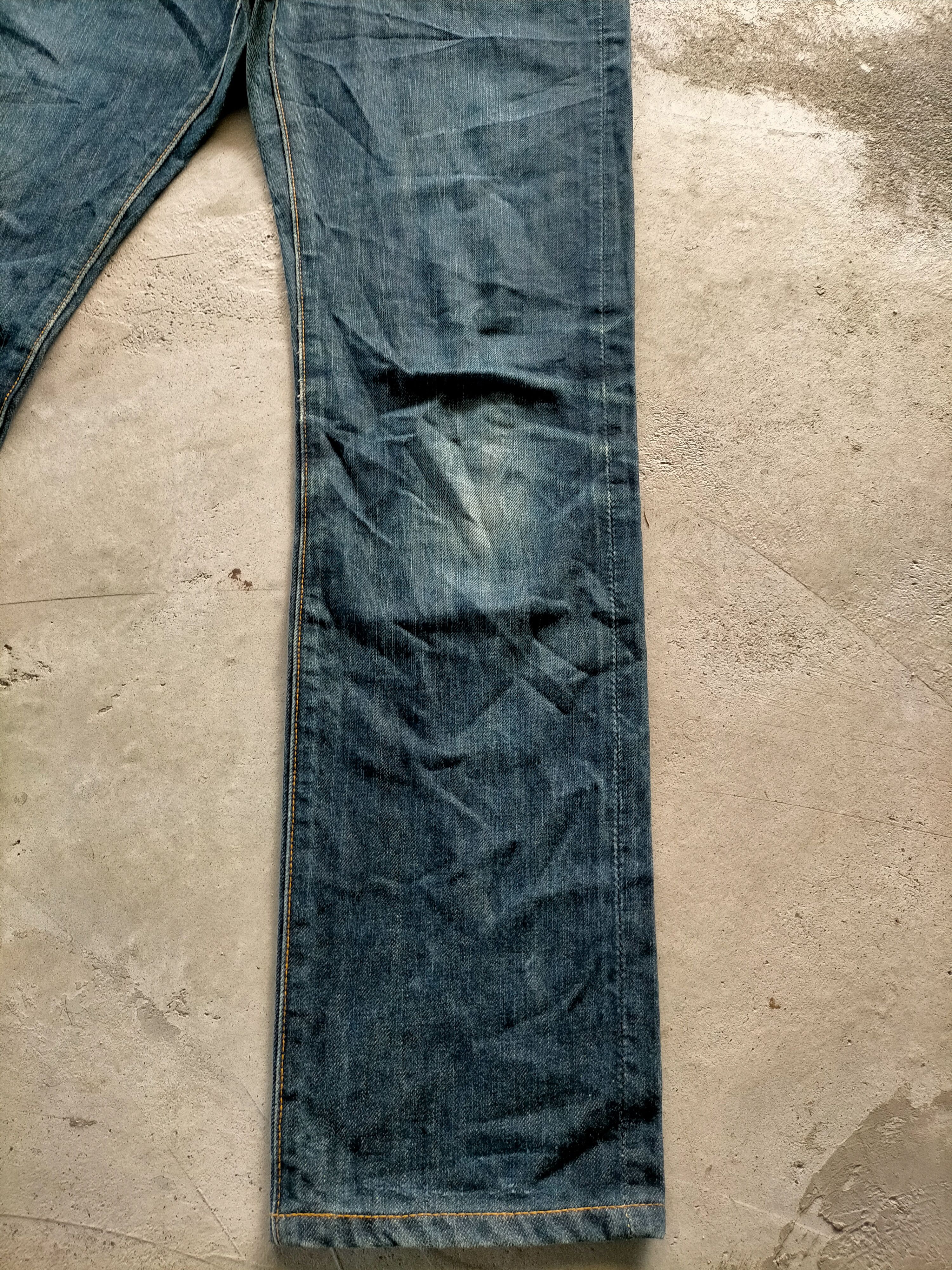 Kapital × Kapital Kountry Kapital 🇯🇵 Made in Japan Slim Denim Pants Size US 32 / EU 48 - 10 Thumbnail
