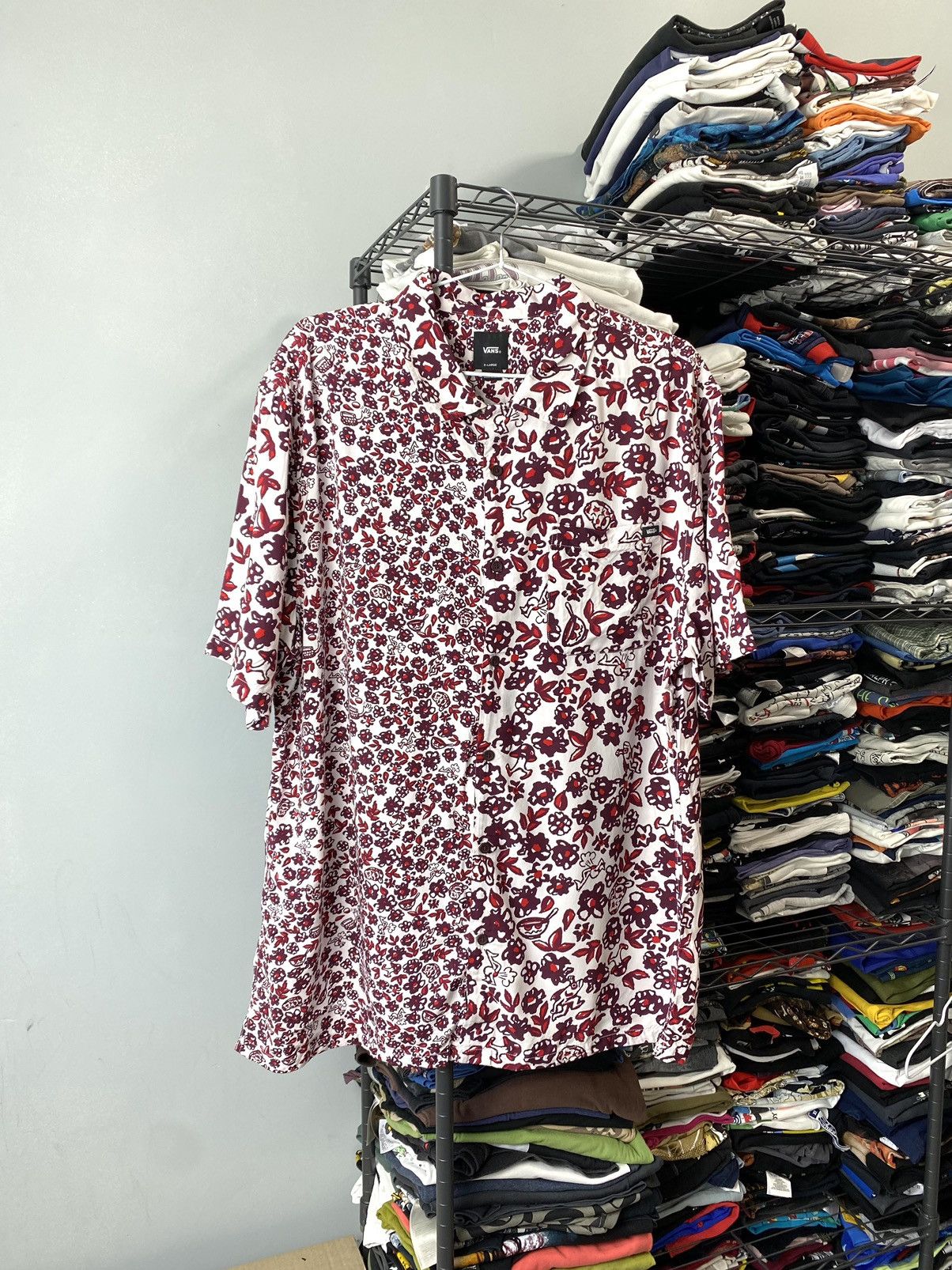 Vans Vans Abstract Art Viscose Shirt LSD Weed Psychedelic Size US XL / EU 56 / 4 - 1 Thumbnail