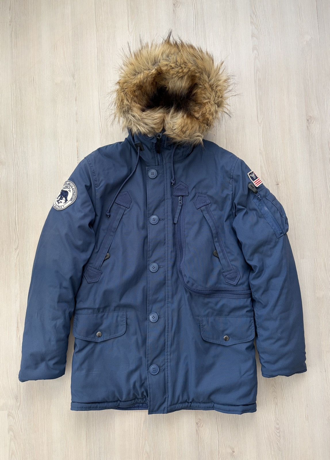 Alpha Industries Alpha Industries Polar n3B Extreme Expedition Blue Parka Size US M / EU 48-50 / 2 - 1 Thumbnail