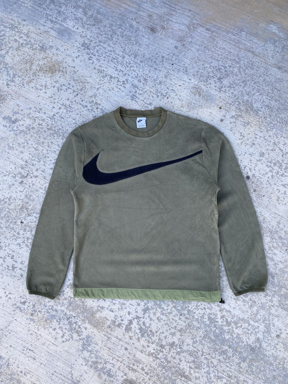 Nike Nike big swoosh fleece sweater Size US S / EU 44-46 / 1 - 1 Thumbnail