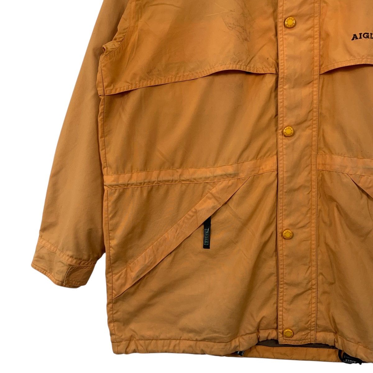 Aigle × Vintage Vintage AIGLE Outdoor Sportswear Small Logo Raincoat Jacket Size US M / EU 48-50 / 2 - 5 Thumbnail