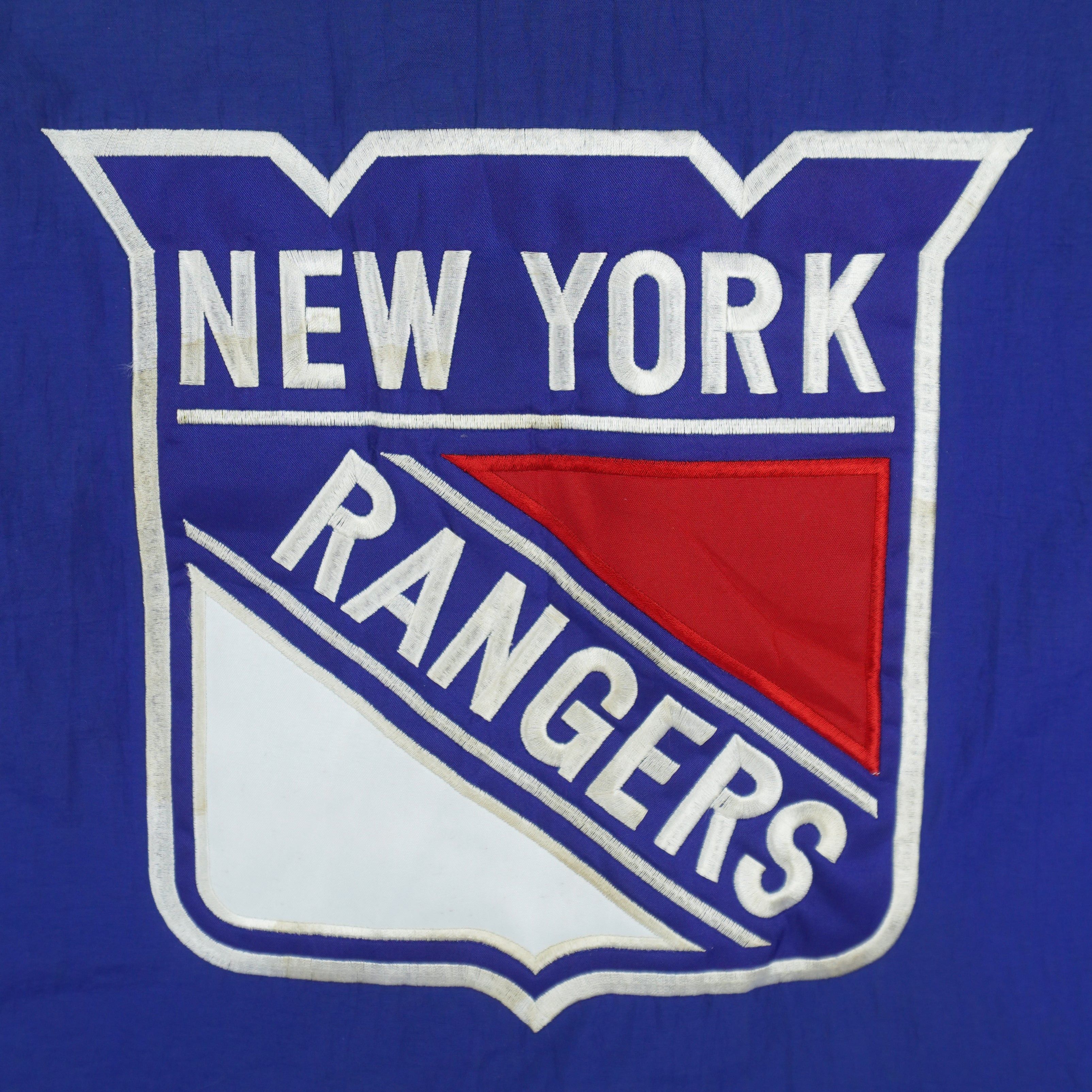Starter NHL - New York Rangers Hooded Puffer Jacket 1990s Size US L / EU 52-54 / 3 - 5 Thumbnail