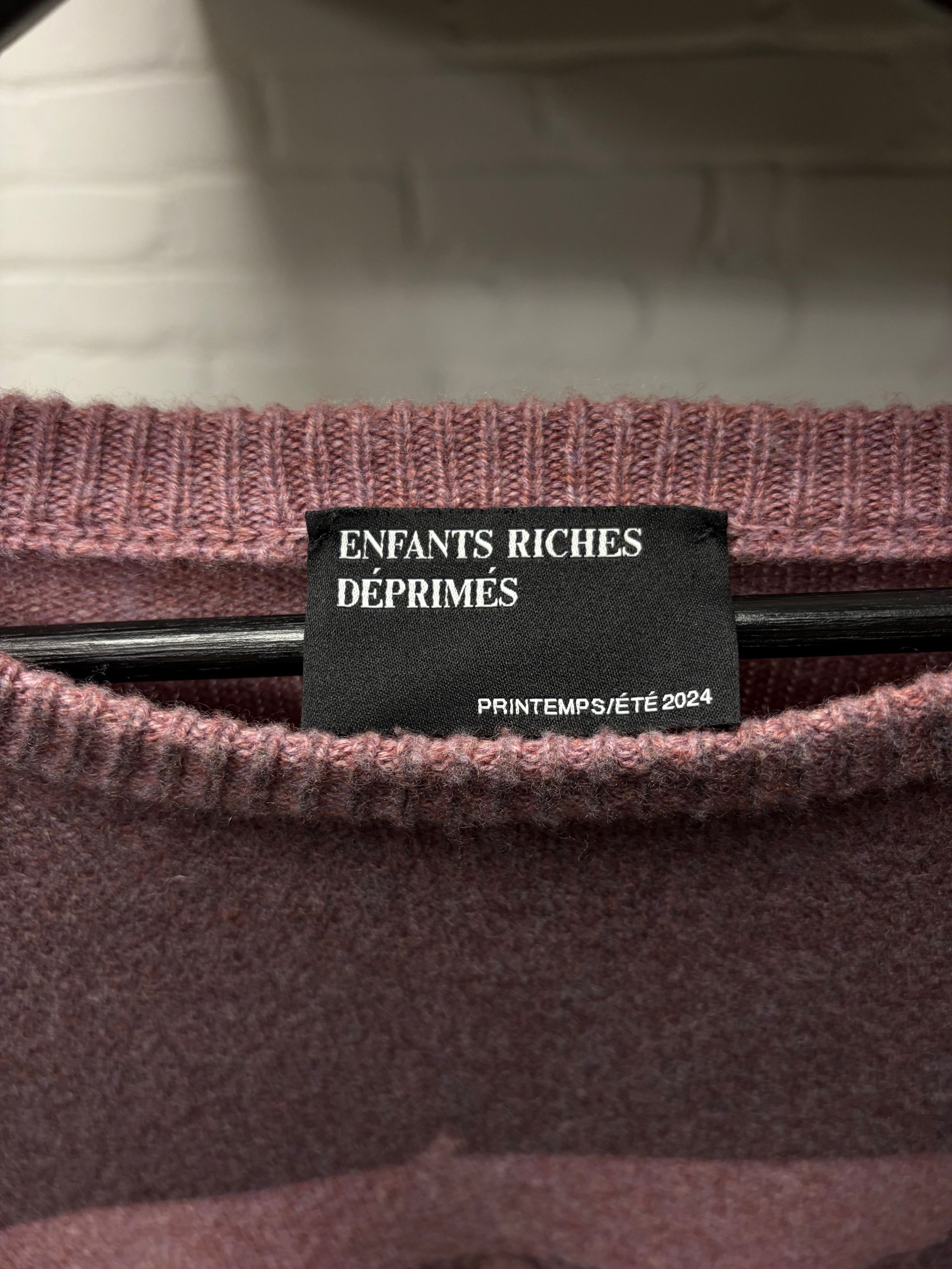 Enfants Riches Deprimes SS2024 Enfants Riches Deprimes ‘Trax Unsound’ Cashmere Music Sweater Size US XXL / EU 58 / 5 - 3 Thumbnail