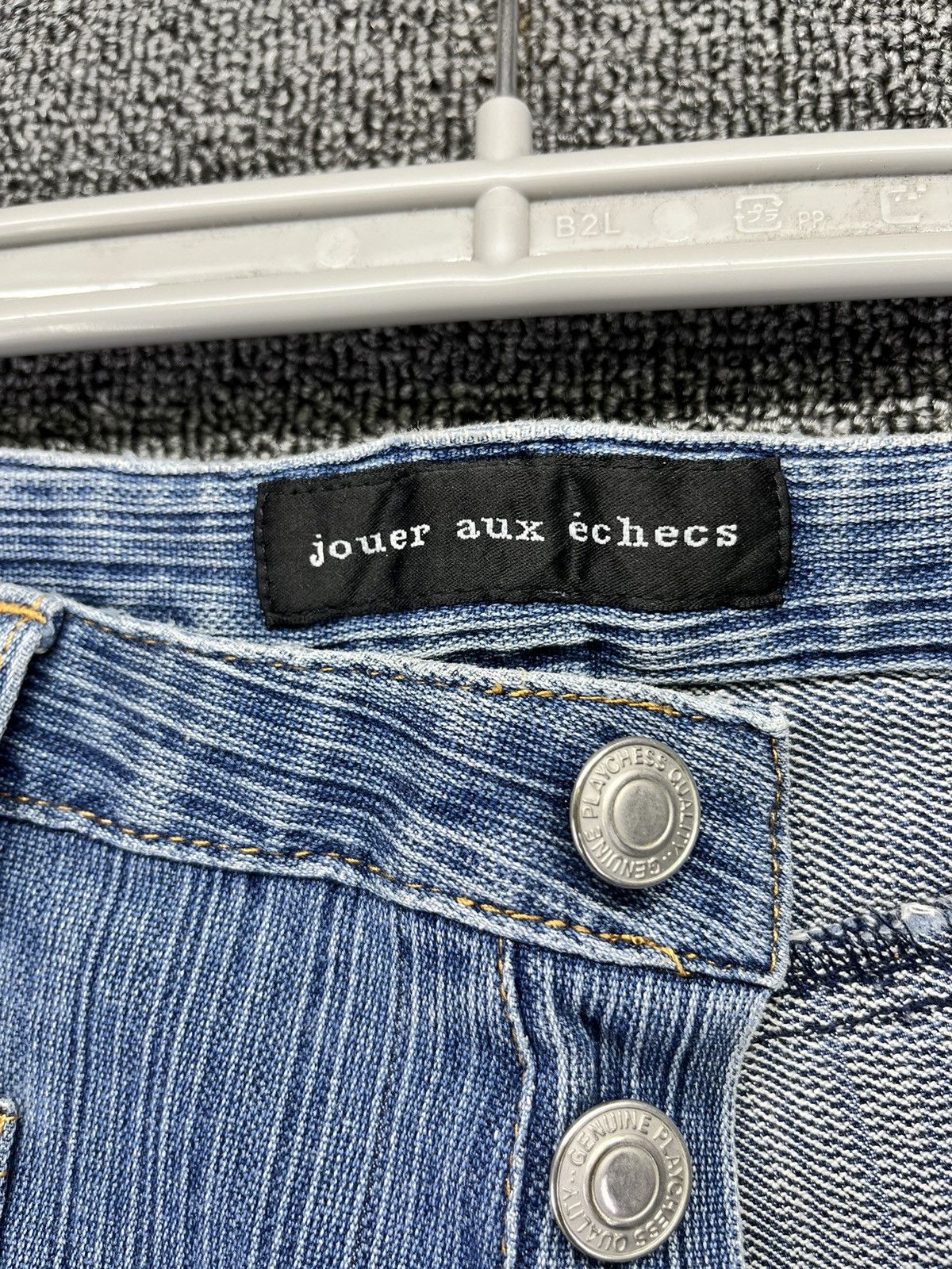 Japanese Brand Vintage Jouer aux eches Flare Bootcut Jeans Denim Pants Size 34" / US 12 / IT 48 - 6 Thumbnail