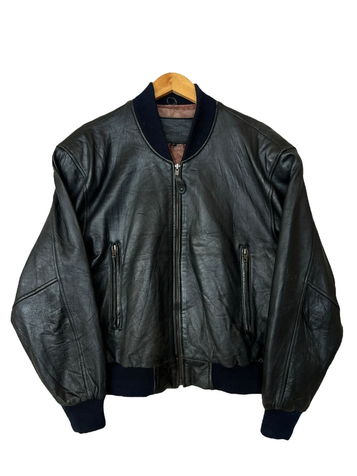 Vintage ?Vintage Durante Leather Bomber Jacket | Grailed