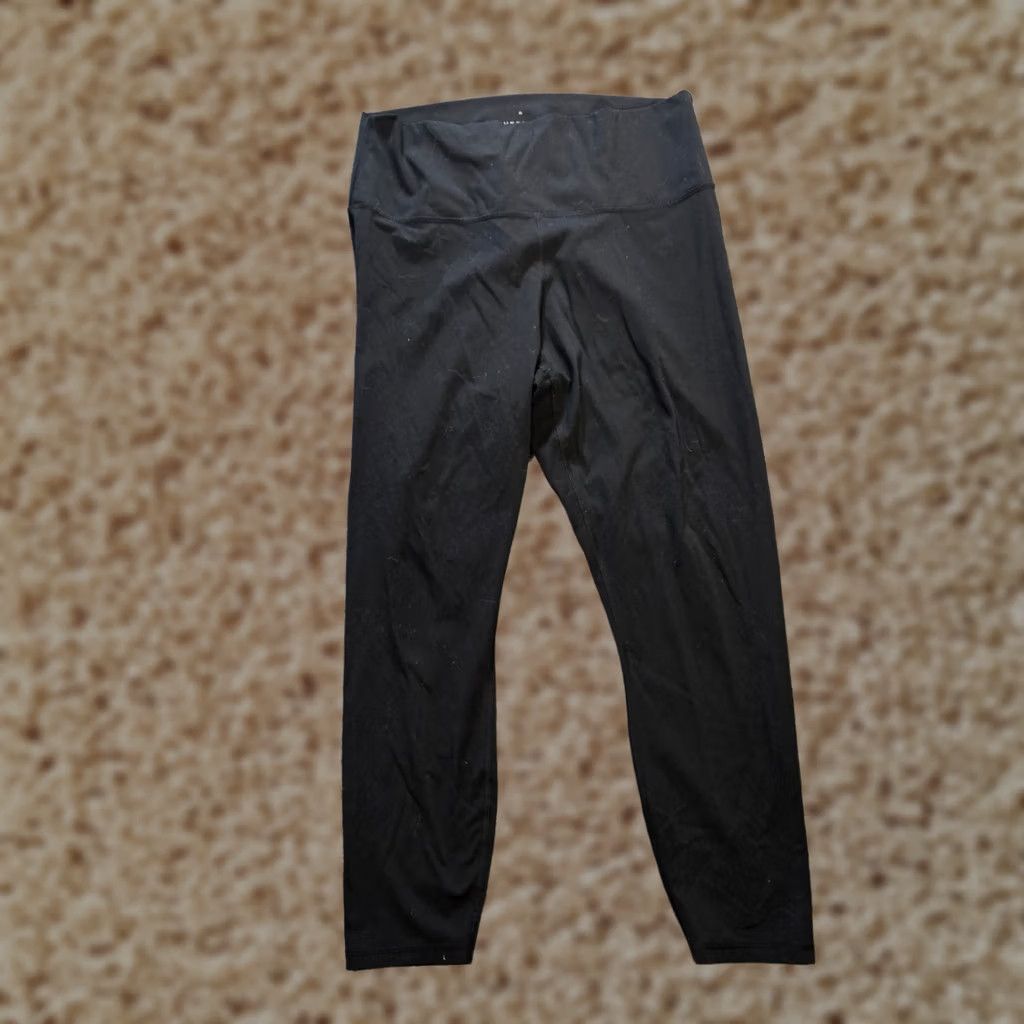 Everlane Everlane Pants Womens XL Black Perform Ankle Stretch Leggings Athletic Yoga 7/8 Inseam Skinny Womens Activewear Size 40" / US 18 - 1 Thumbnail