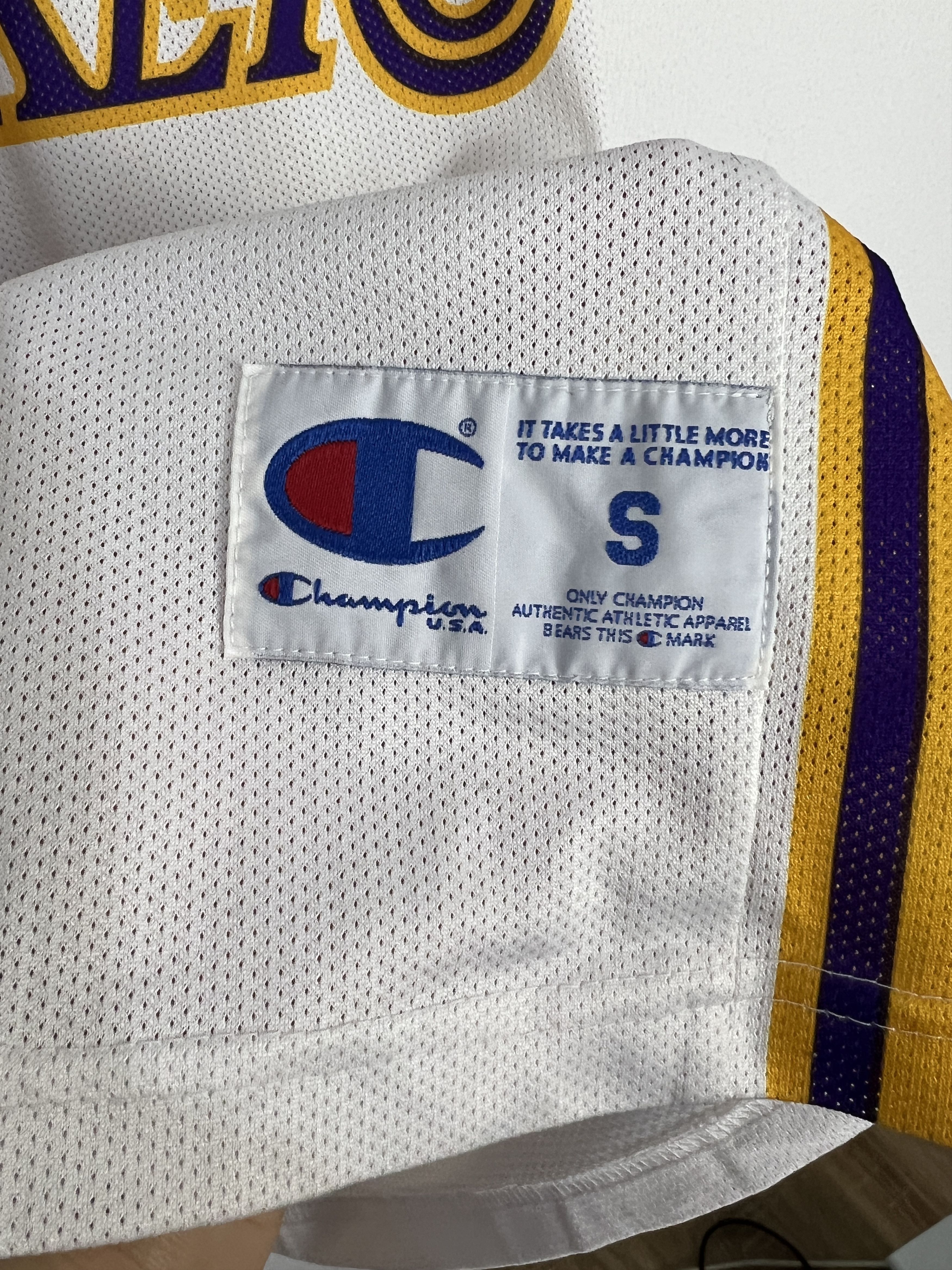 Champion Vintage 90's Champions Los Angeles Lakers O'Neal Jersey Size US S / EU 44-46 / 1 - 5 Thumbnail