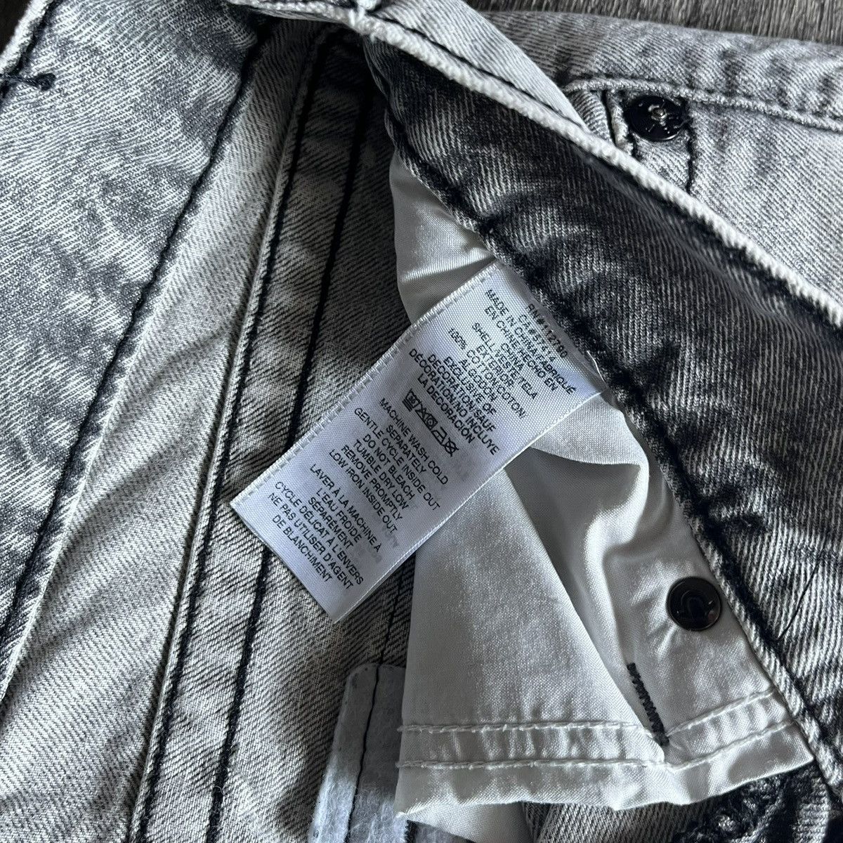True Religion Vintage 2000s True Religion Ricky Mesh Horseshoe Denim Jeans Size US 30 / EU 46 - 10 Thumbnail