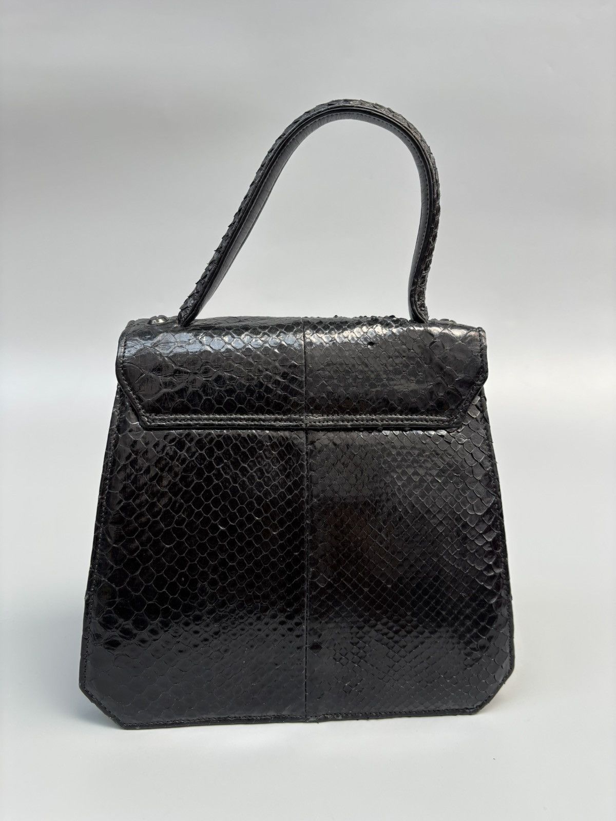 Jean Paul Gaultier Archive Jean Paul Gaultier - Top Handle Snakeskin Mini Bag Size ONE SIZE - 5 Thumbnail