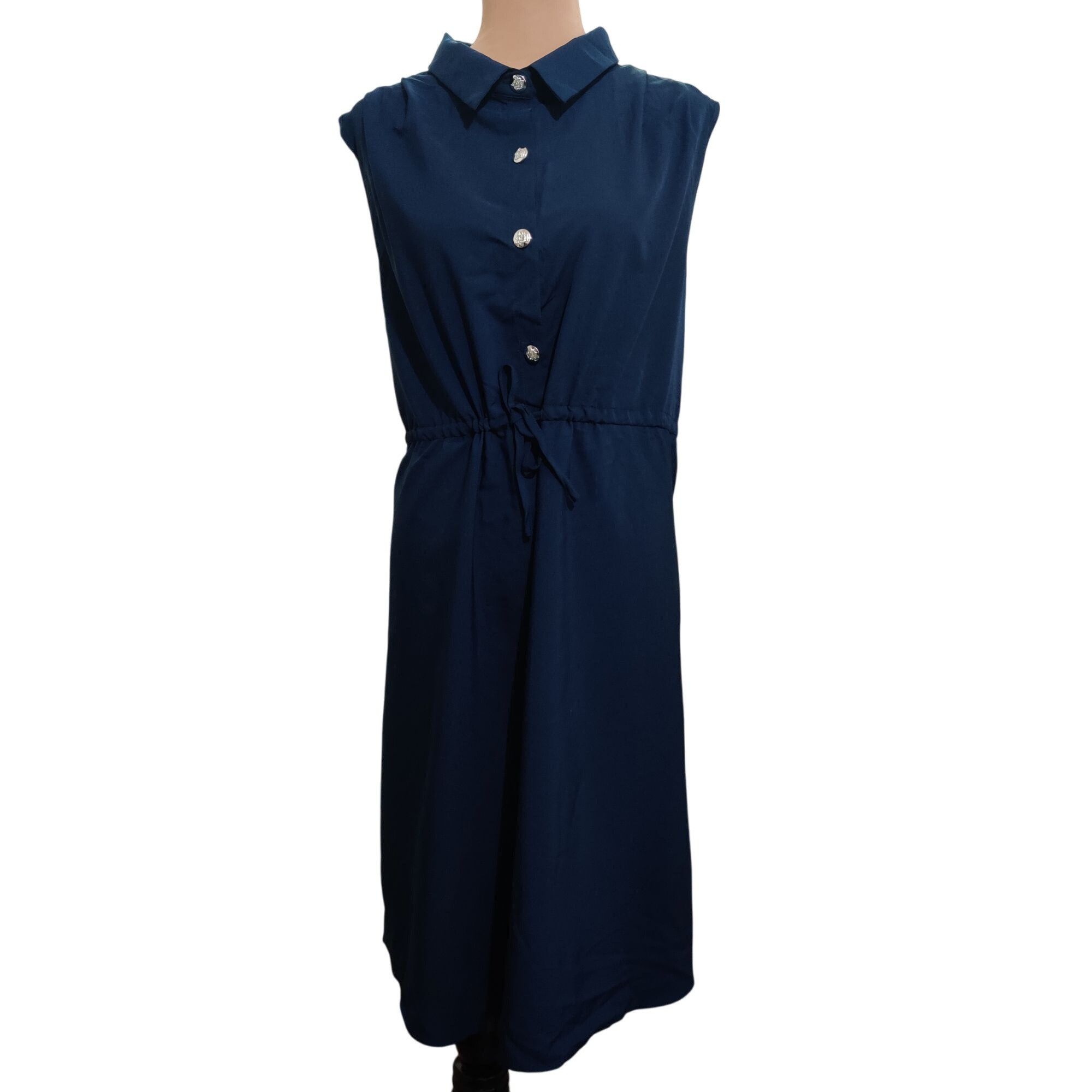 Shein Shein Womens Plus Size Dress Sleeveless Button Down Retro Na Size 3XL / US 20-22 - 1 Thumbnail