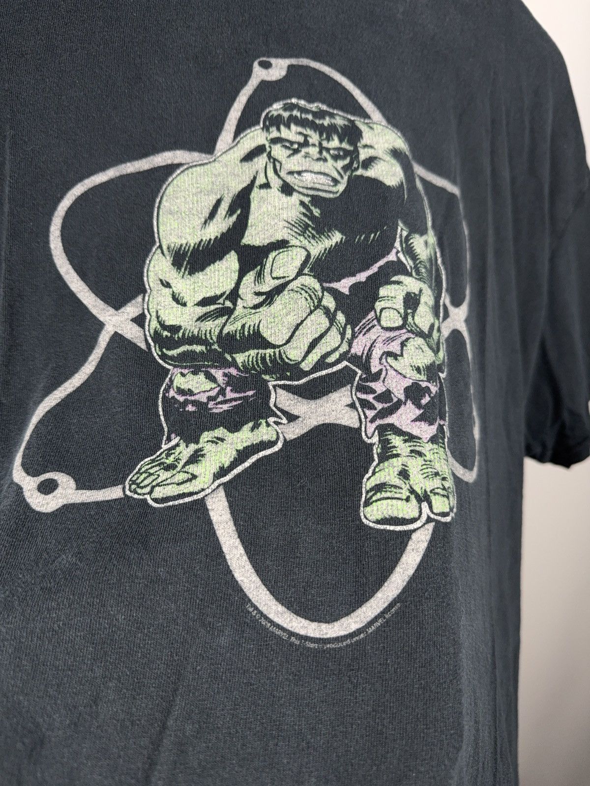 Marvel Comics Vintage 2008 Marvel Comics Hulk Atomic Graphic T-Shirt XL Size US XL / EU 56 / 4 - 8 Thumbnail