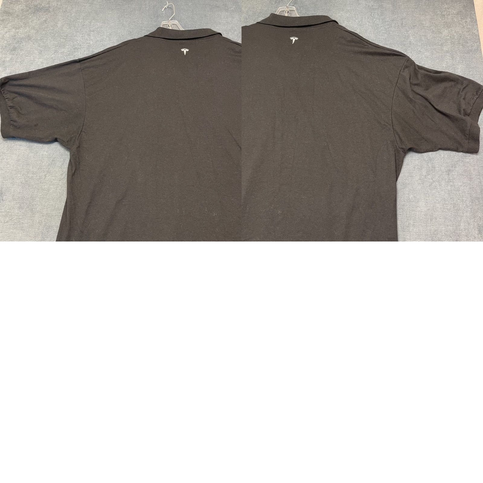 Gildan Gildan Polo Shirt Mens 3XL Black Short Sleeve Button Collared Knit Breathable Easy Care Lightweight Casual Travel Shirt Size US XXL / EU 58 / 5 - 9 Thumbnail