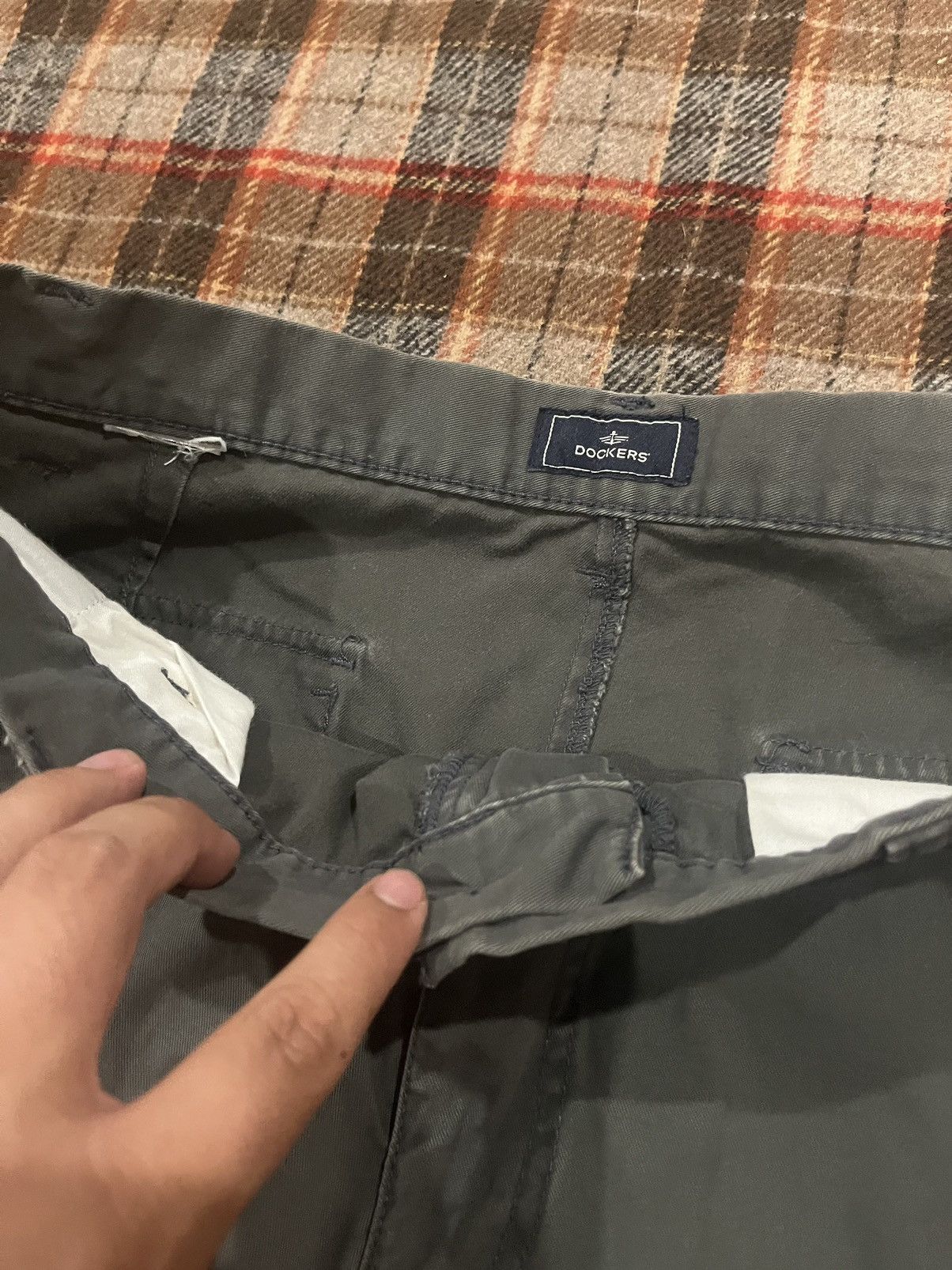 Dockers × JNCO × Vintage Vintage 90’s 2000’s wide leg cargo Pants 32 x 28 Size 32" / US 10 / IT 46 - 4 Thumbnail