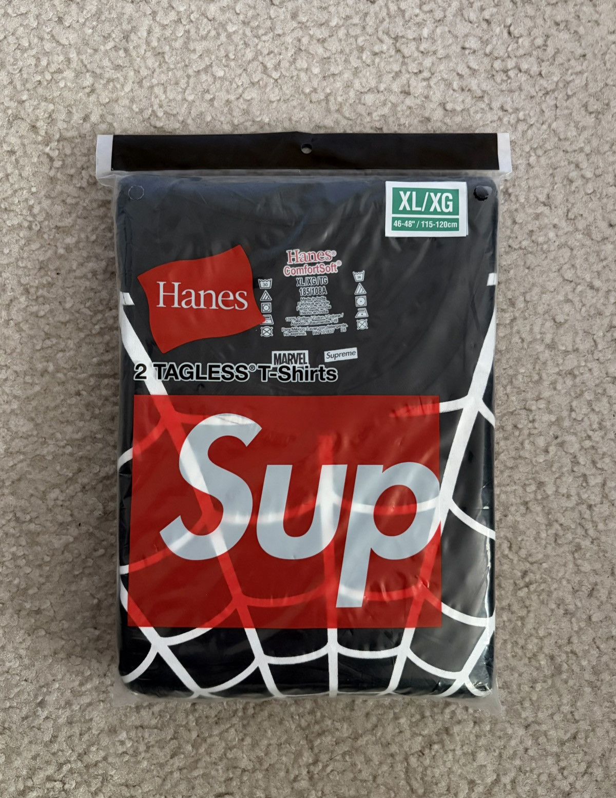 Supreme SUPREME SPIDER-MAN T-SHIRTS 2PACK Size US XL / EU 56 / 4 - 1 Preview
