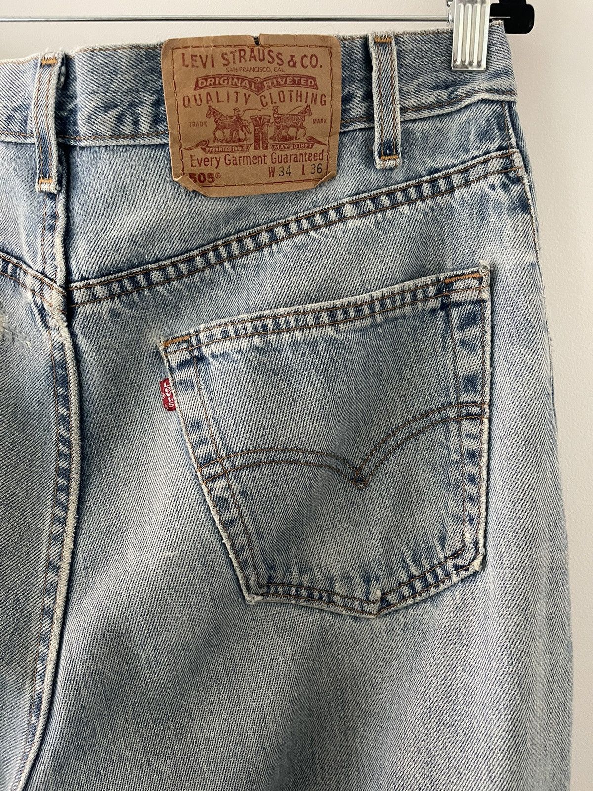 Levi's × Levi's Vintage Clothing × Vintage Vintage Levi’s 505 Jeans - W34/L36 Size US 34 / EU 50 - 1 Thumbnail