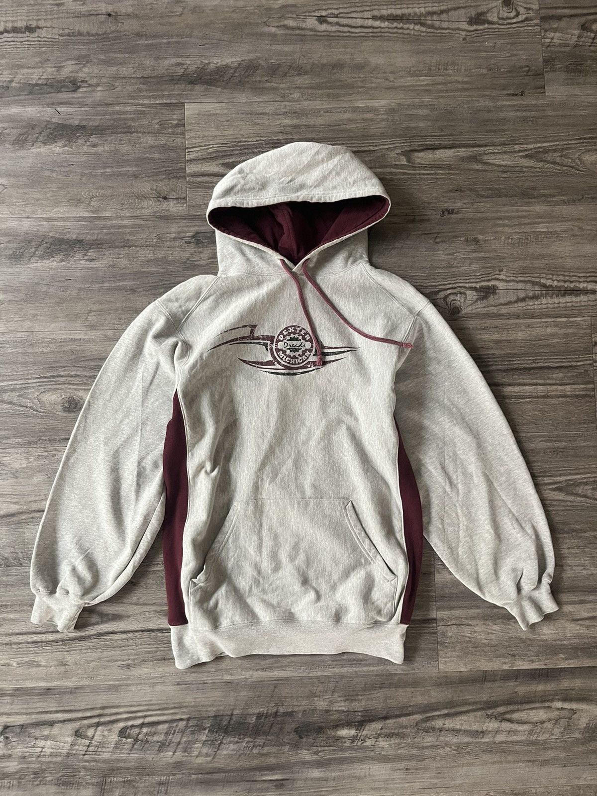 Japanese Brand × Vintage Vintage 90s y2k Michigan Hoodie Size US S / EU 44-46 / 1 - 1 Thumbnail
