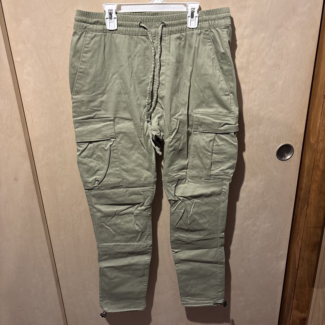 Pacsun Men’s Olive Green Pacsun Cargo Pants Size Medium Size US 32 / EU 48 - 4 Thumbnail