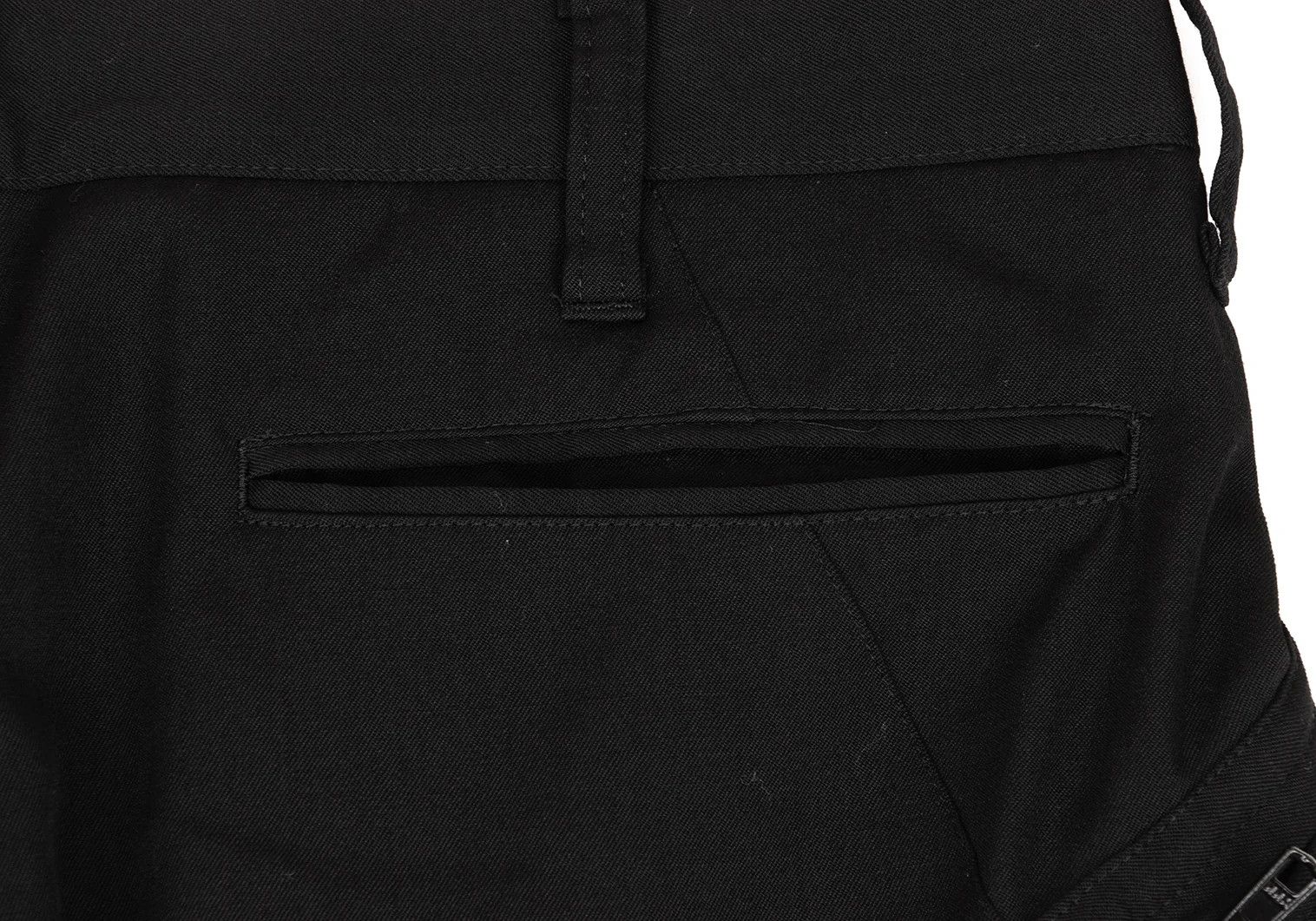Yohji Yamamoto Yohji Yamamoto Wool Gabardine Jodhpurs Pants Size US 34 / EU 50 - 14 Thumbnail