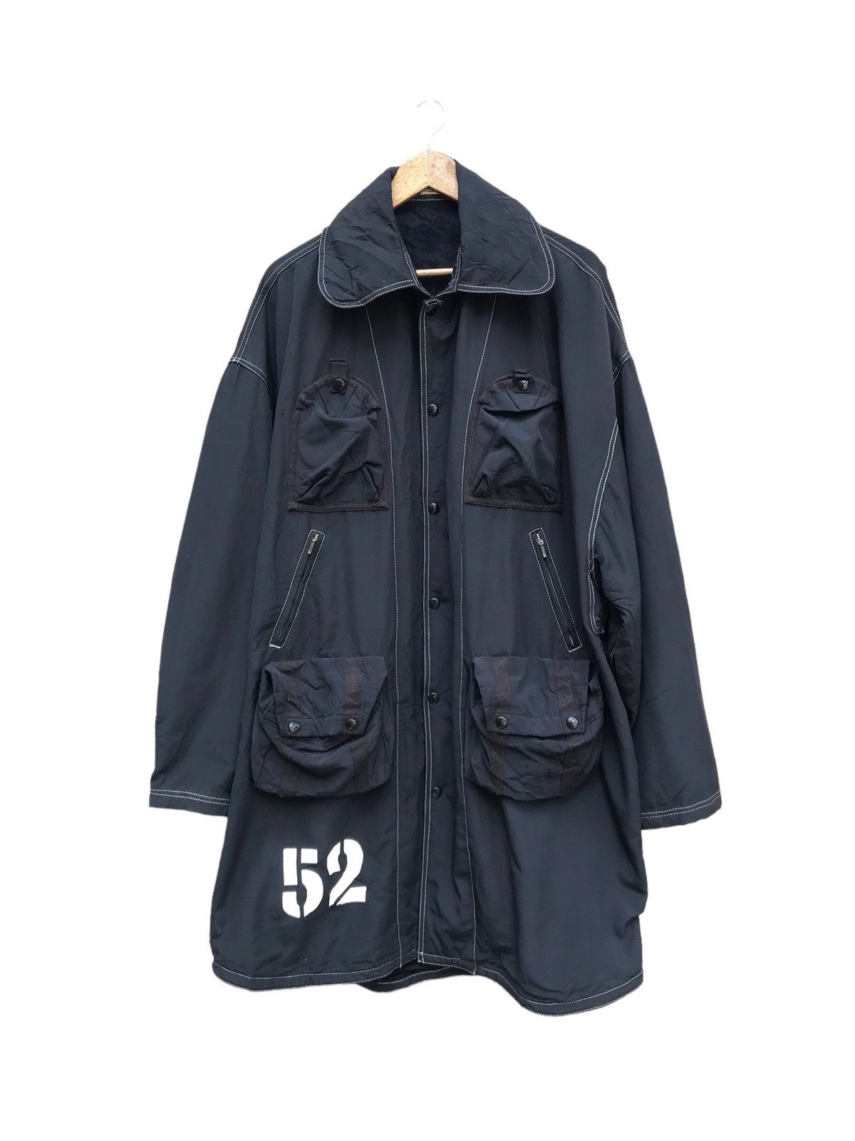 Japanese Brand RARE ACHIEVE KANSAI YAMAMOTO BONDAGE PARACHUTE JCK OVERSIZED Size US L / EU 52-54 / 3 - 1 Thumbnail
