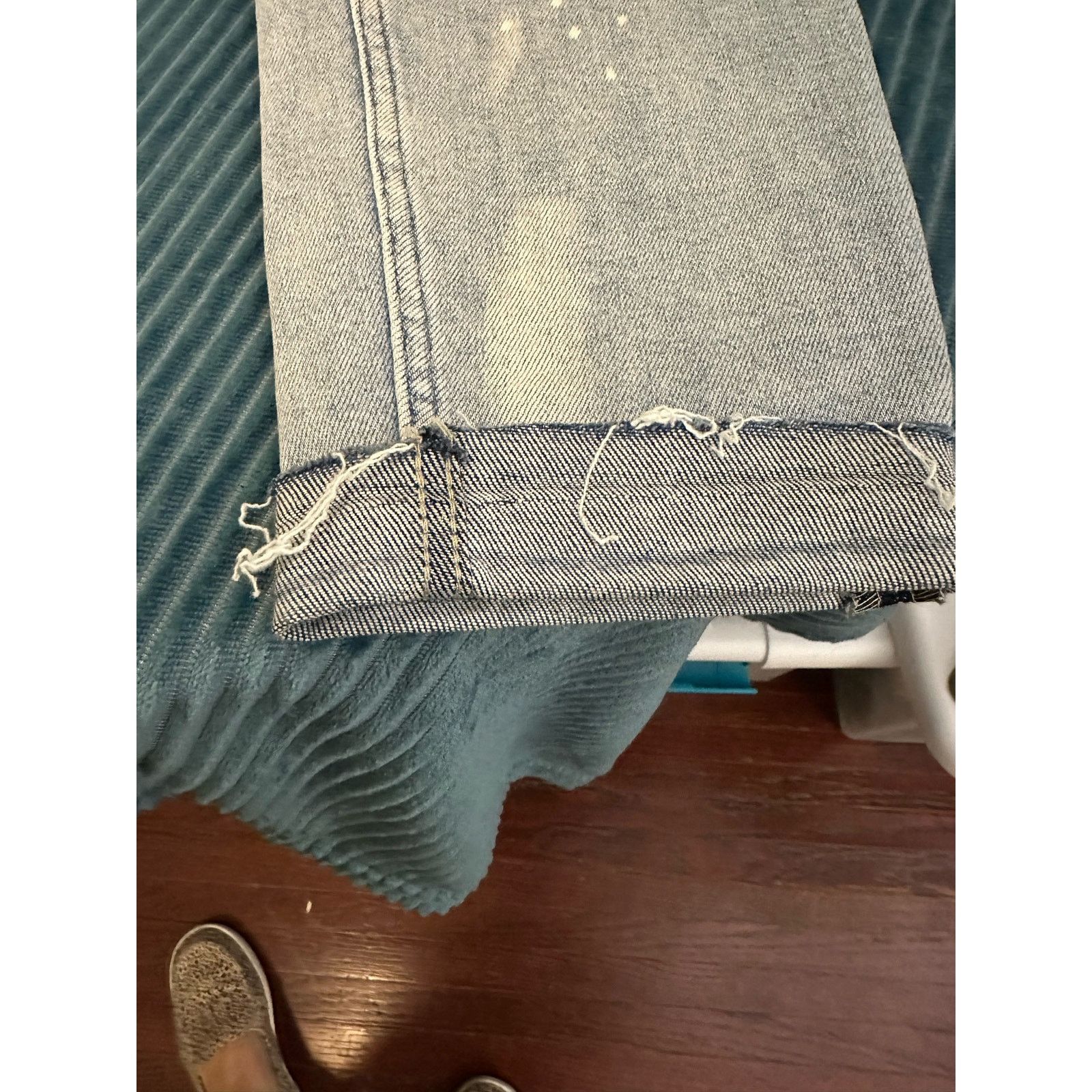 Other Flying Monkey Women’s Distressed Light Wash Skinny Jeans Size 31" - 2 Thumbnail