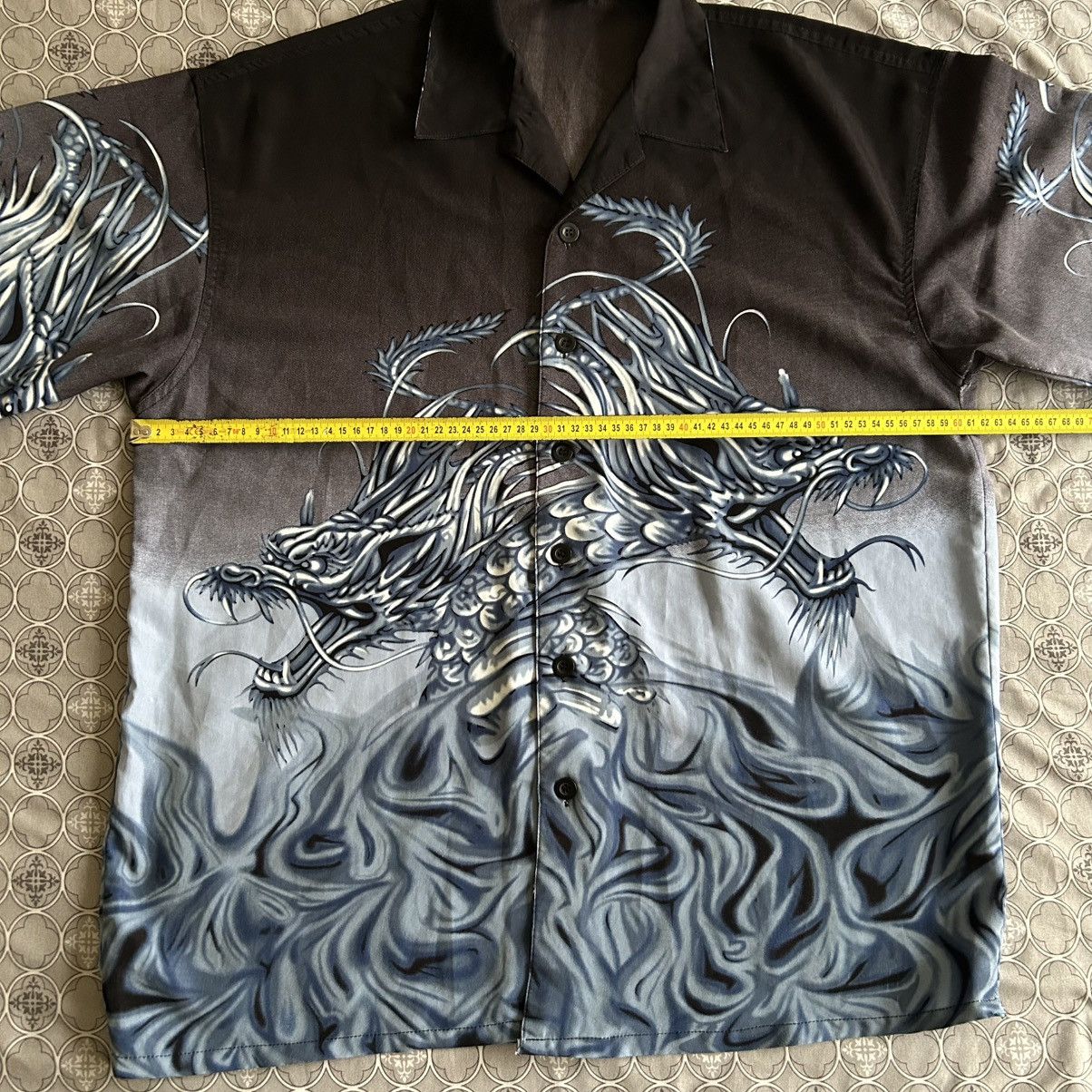 Other Japan Style Garment Shirt Button Down Japanese Dragon Size US XL / EU 56 / 4 - 15 Thumbnail