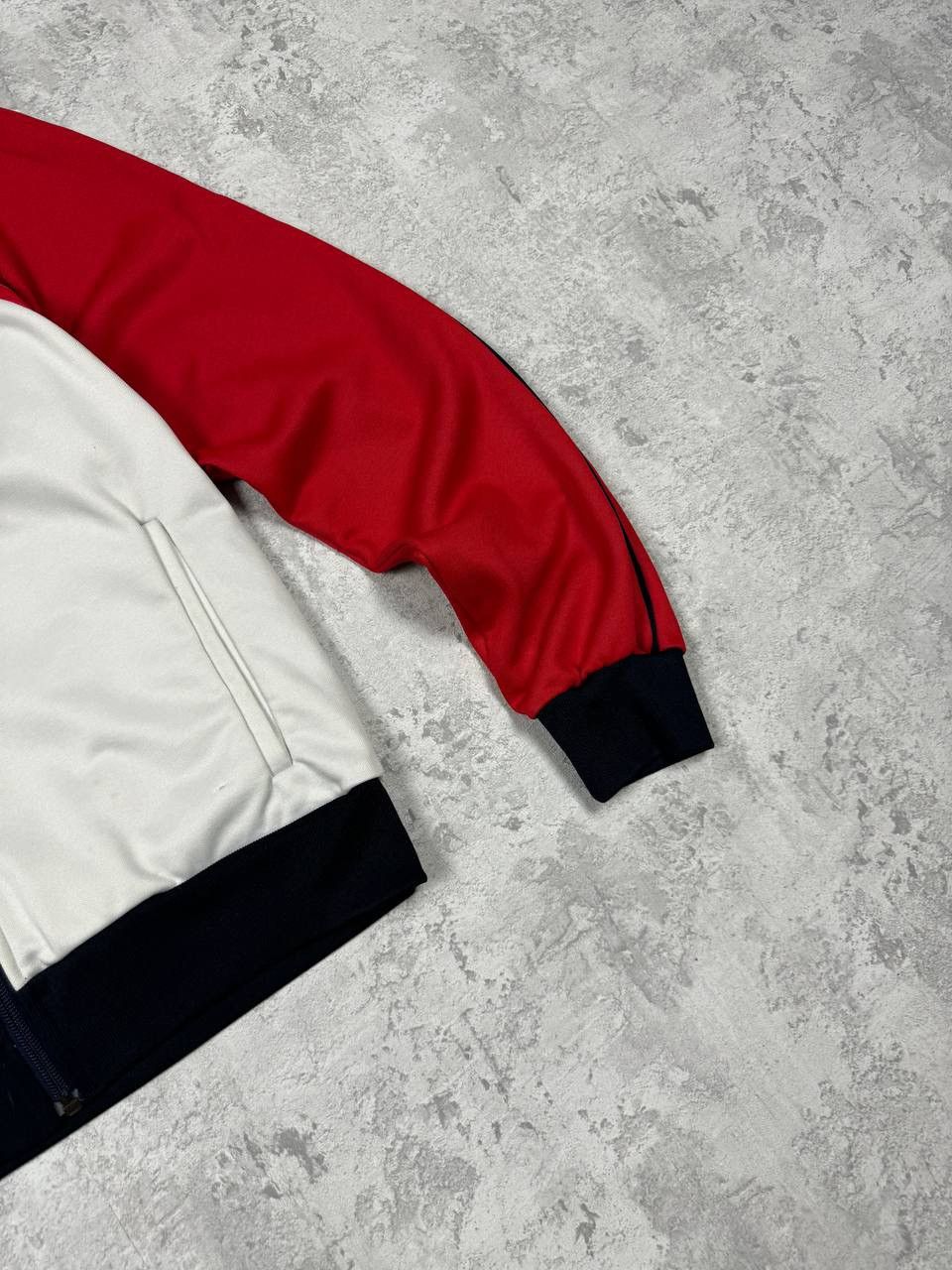 Sergio Tacchini RARE Vintage Sergio Tacchini White/Red Track Jacket Size US L / EU 52-54 / 3 - 5 Thumbnail