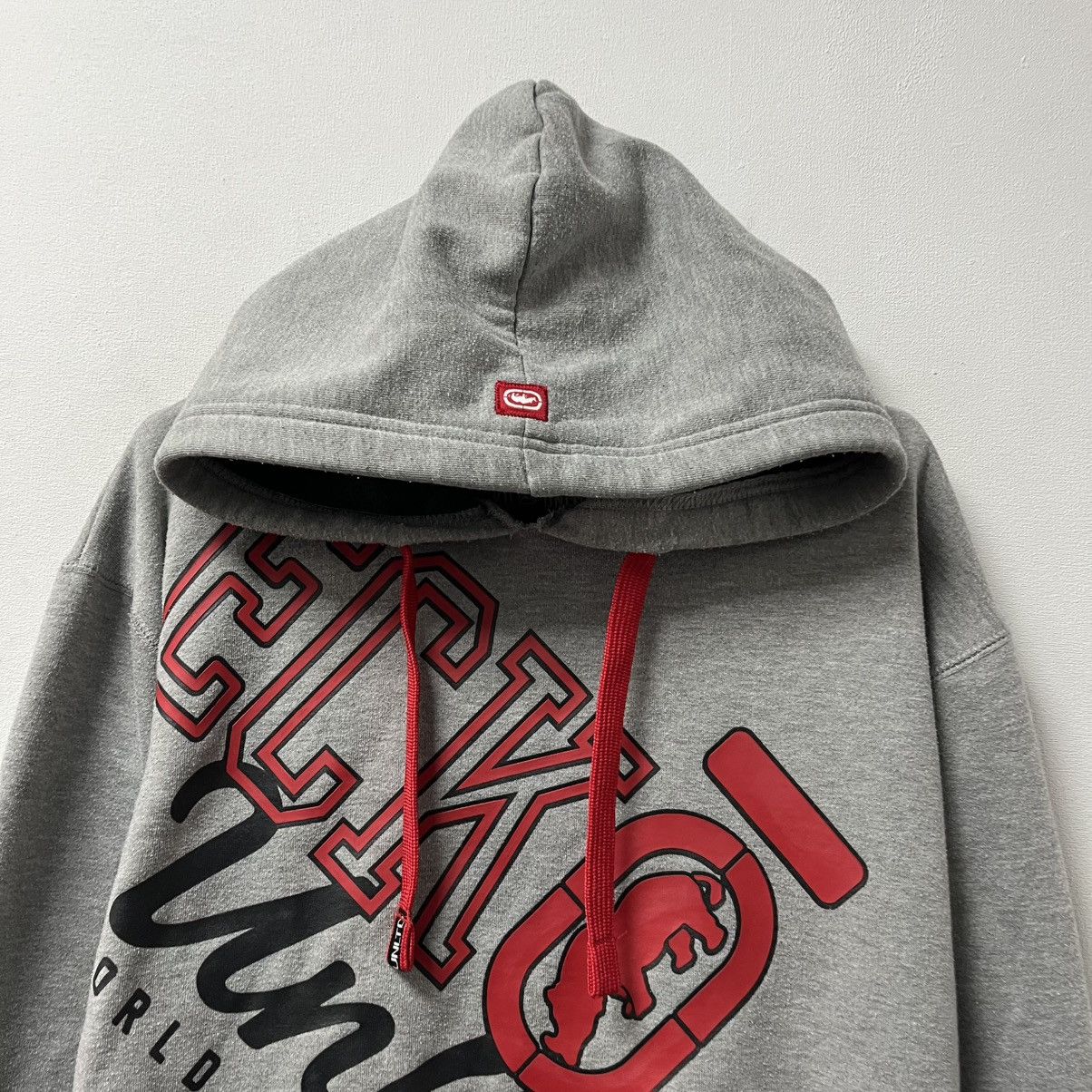 Ecko Unltd. Vintage Ecko Unltd Hoodie Big Logo Grey Size S Size US S / EU 44-46 / 1 - 4 Thumbnail