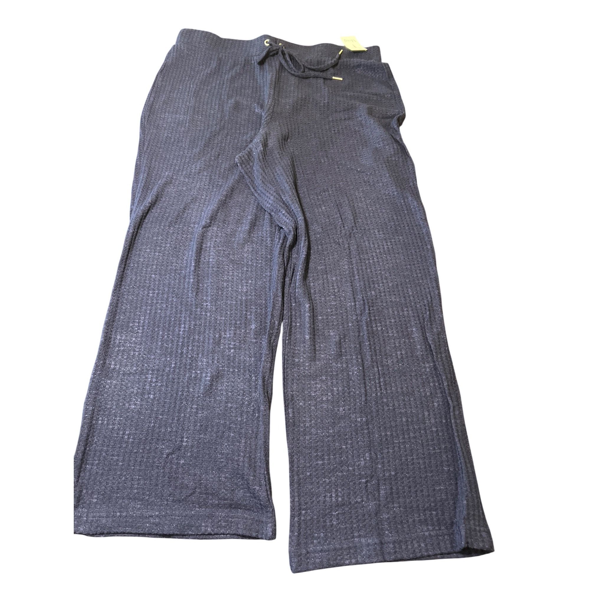 Other Mouj By Skinnygirl Womens Lounge Pants Navy Blue Drawstring Size 40" / US 18 - 1 Thumbnail