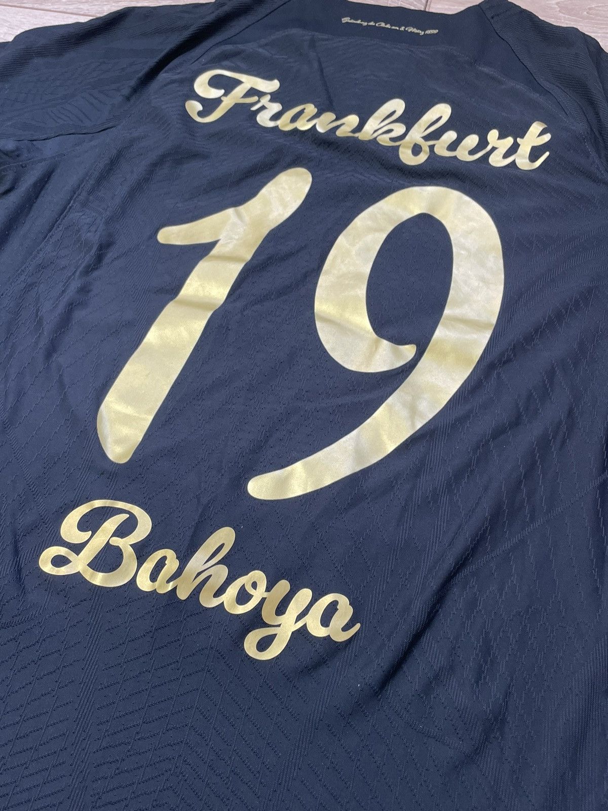 Nike RARE Eintracht 125th Museum Shirt Player Issue Bahoya #19 Size US M / EU 48-50 / 2 - 9 Thumbnail