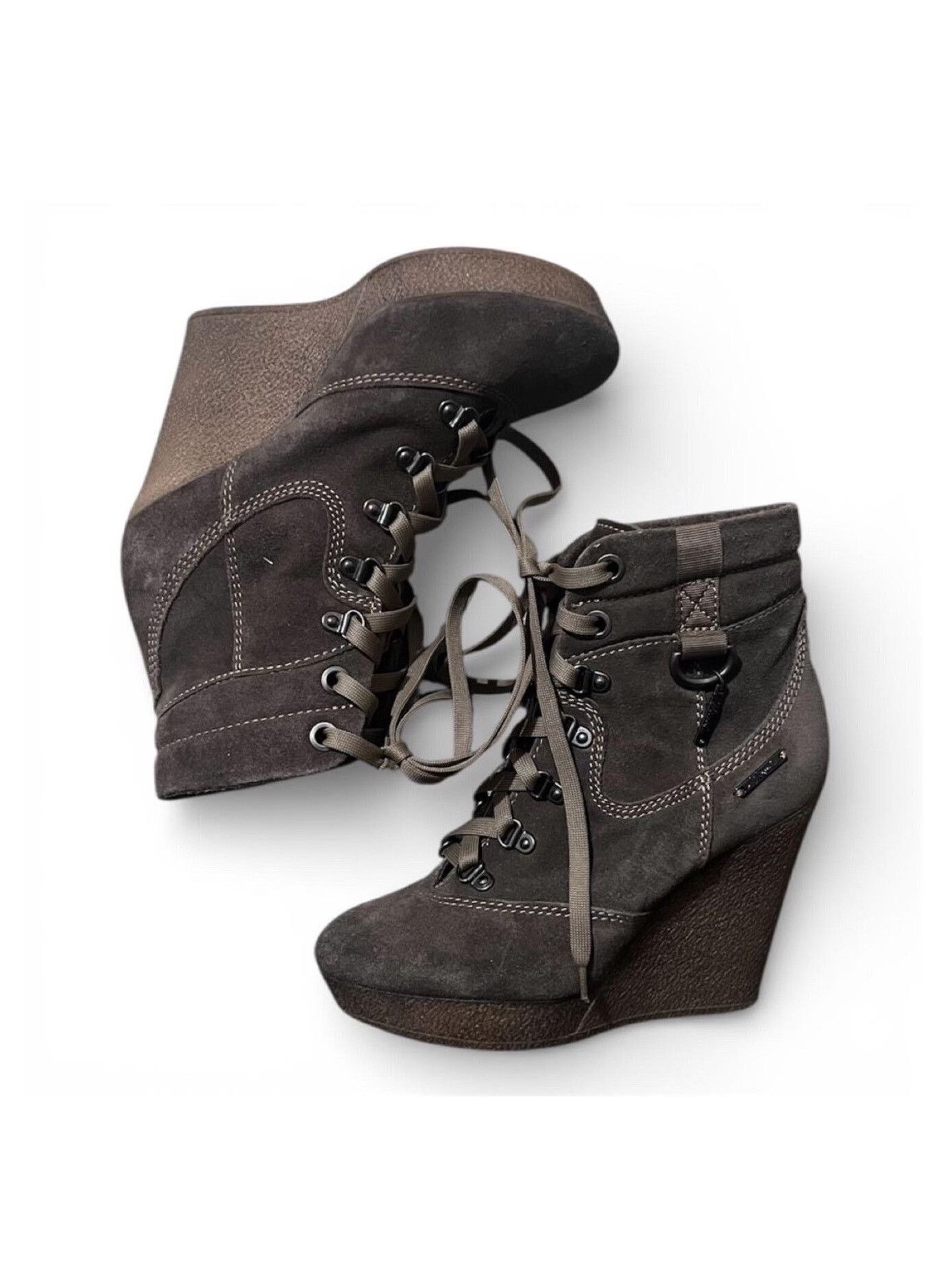 Diesel Diesel Vintage Grunge Mid-Calf Heel Boots Size US 7 / IT 37 - 1 Thumbnail