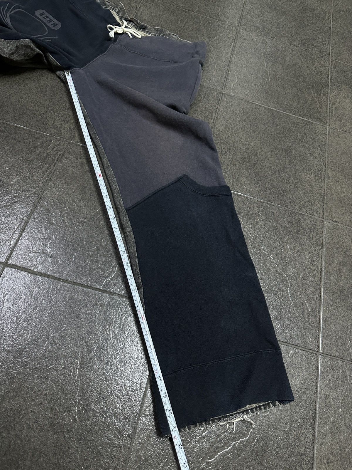 生地 AW03 Undercover Paperdoll Black Hybrid Denim