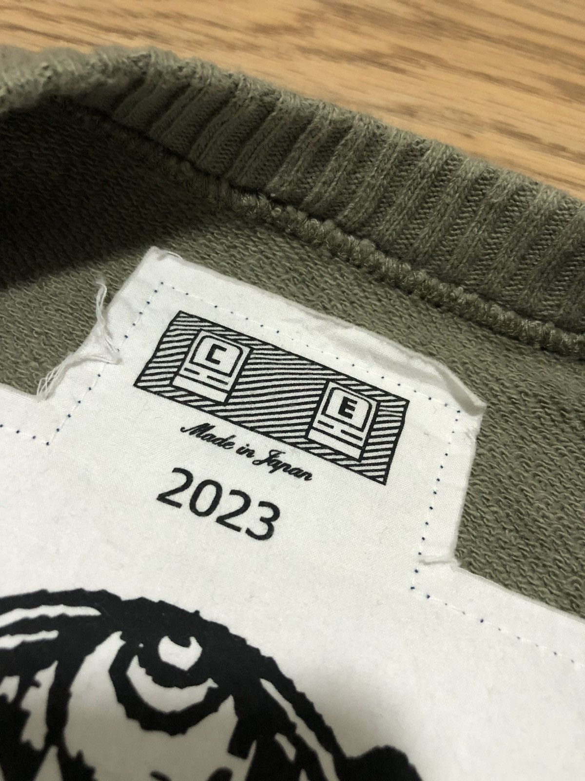 Cav Empt Cav Empt plague ribbed crewneck sweatshirt olive green Size US L / EU 52-54 / 3 - 11 Thumbnail