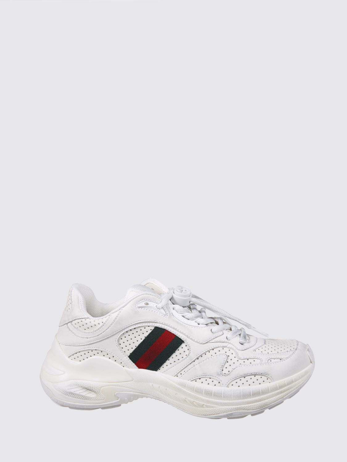 Gucci Gucci Sneakers Woman White Size US 10 / IT 40 - 1 Thumbnail