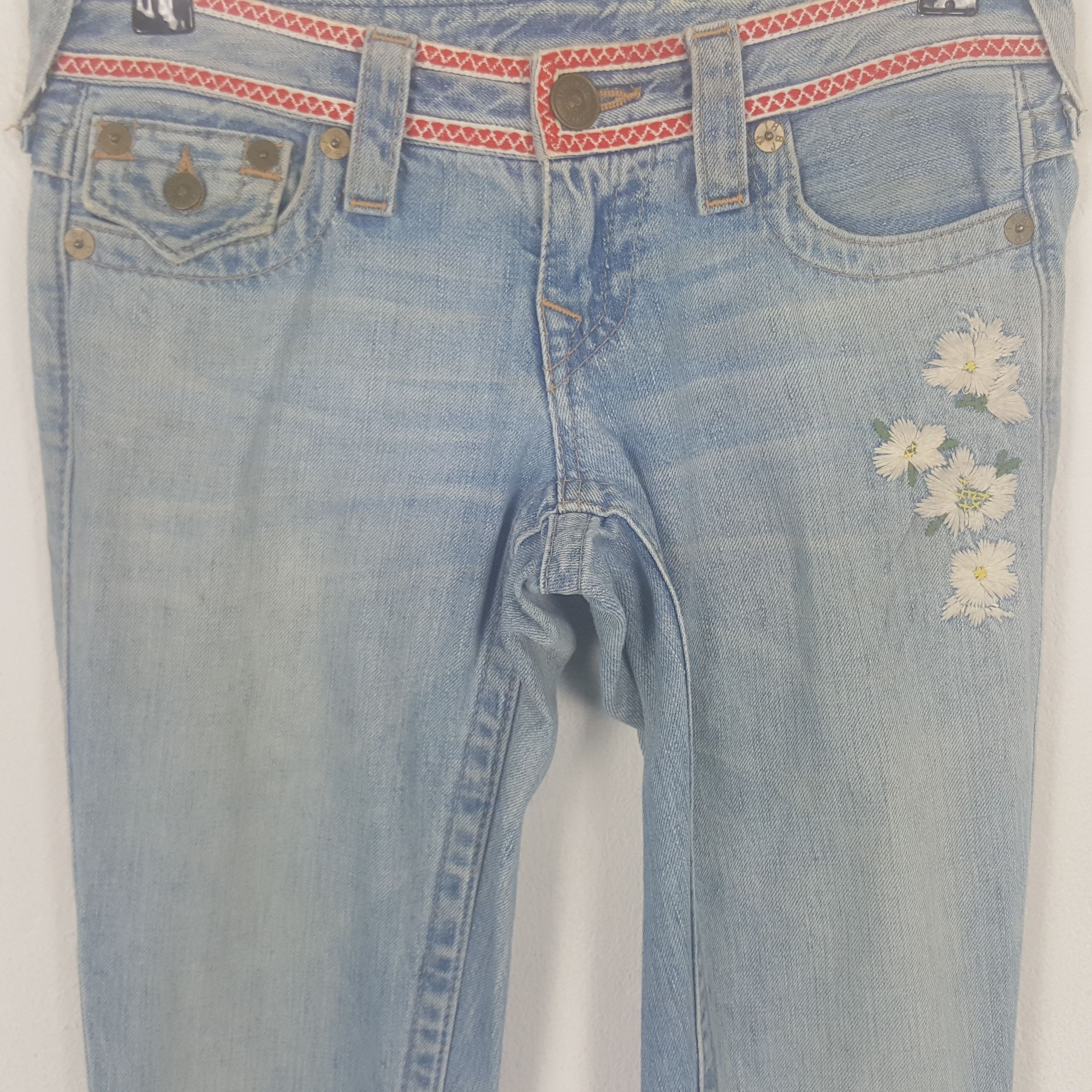 True Religion Vintage True Religion American Bootcut Denim Jeans C297N7 Size 28" / US 6 / IT 42 - 2 Thumbnail