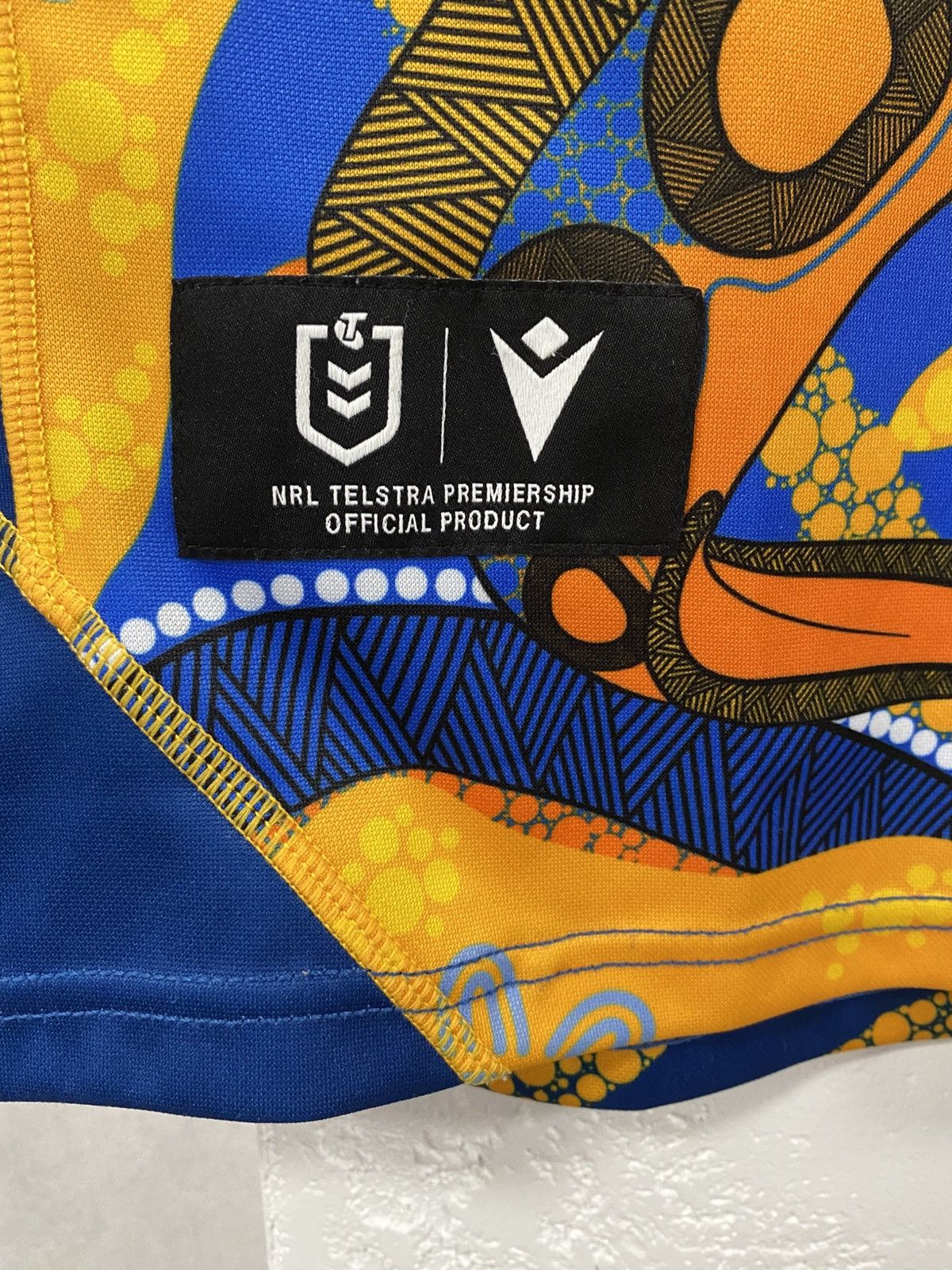 Macron Macron Parramatta 2022 Rugby Jersey NRL Premiership Size: M Size US M / EU 48-50 / 2 - 4 Thumbnail