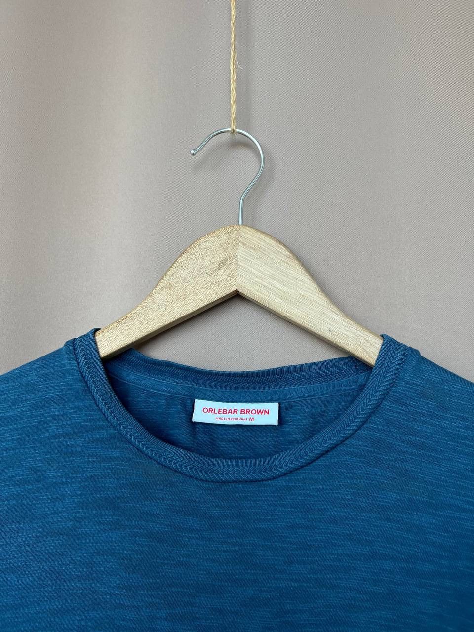 Orlebar Brown Orlebar Brown Cotton T-Shirt Men's Size M Knitted Collar Size US M / EU 48-50 / 2 - 11 Thumbnail
