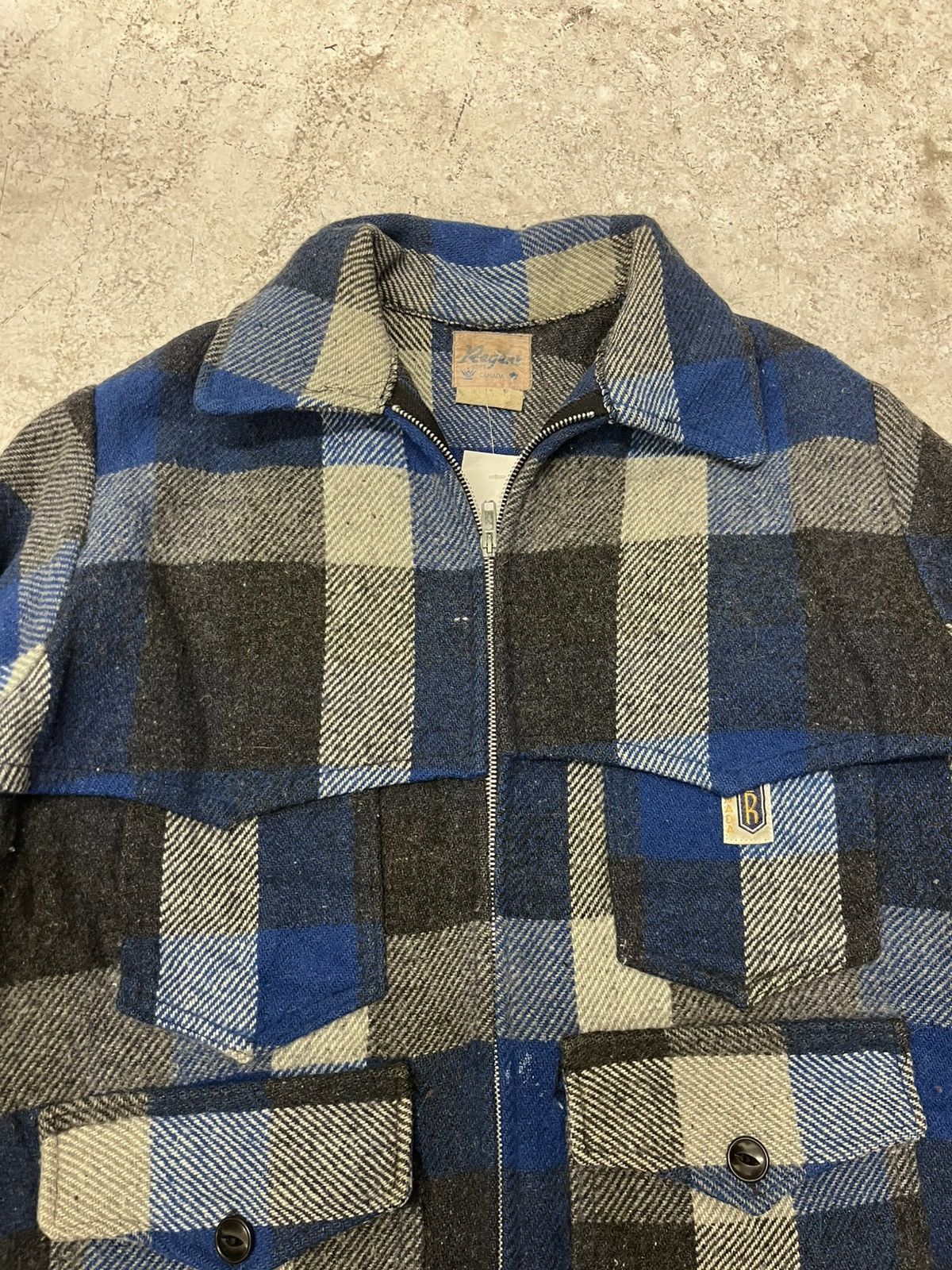 Vintage Vintage regeant 70’s plaid shirt Size US M / EU 48-50 / 2 - 1 Thumbnail