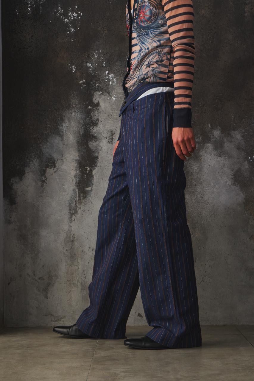 Vivienne Westwood Vivienne Westwood Anglomania Pinstripe Wrap Trousers Size US 30 / EU 46 - 3 Thumbnail