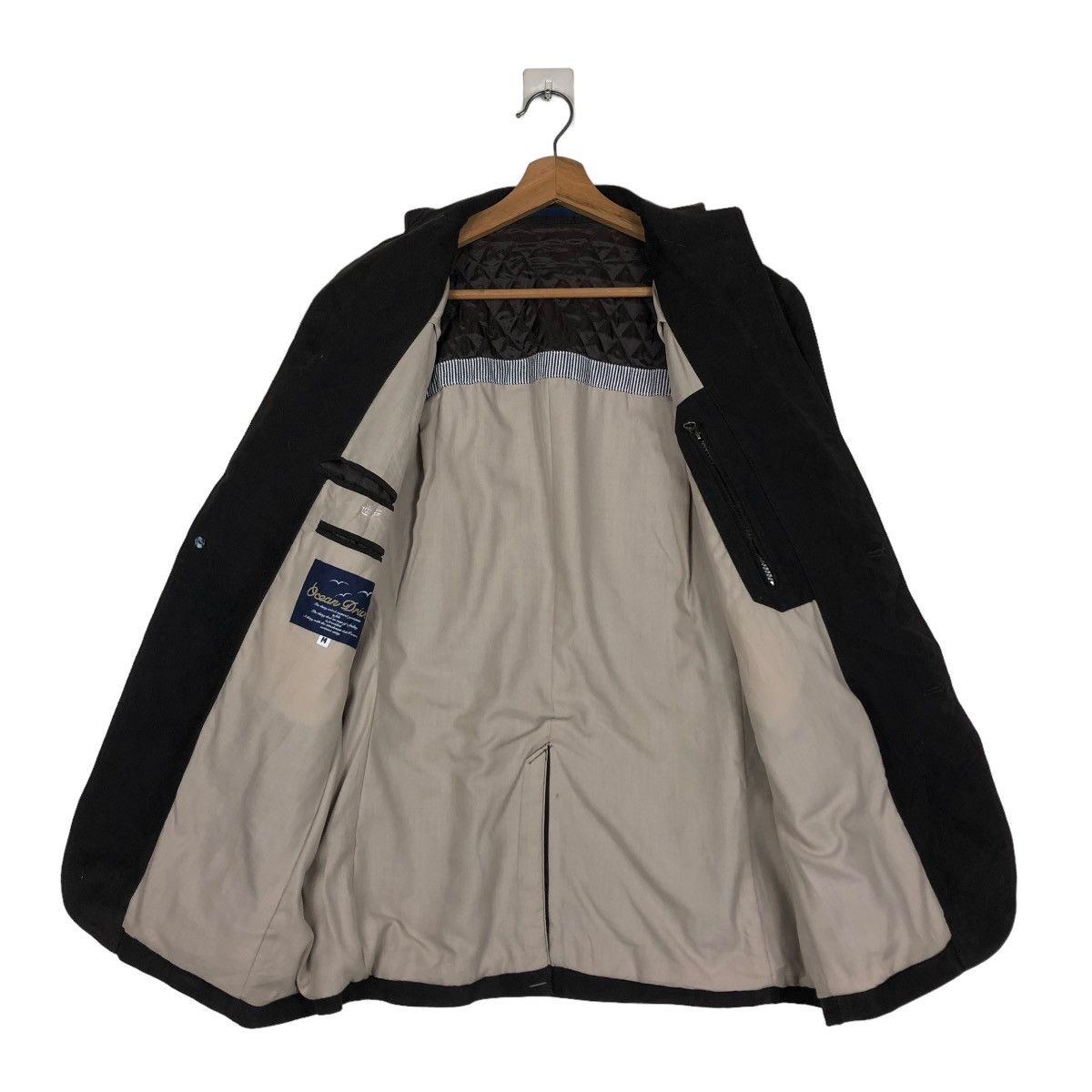Blue Blue Japan 🔥WORK CHORE JACKET BIKER OCEAN BLUE ISSEY MIYAKE Size US M / EU 48-50 / 2 - 11 Thumbnail