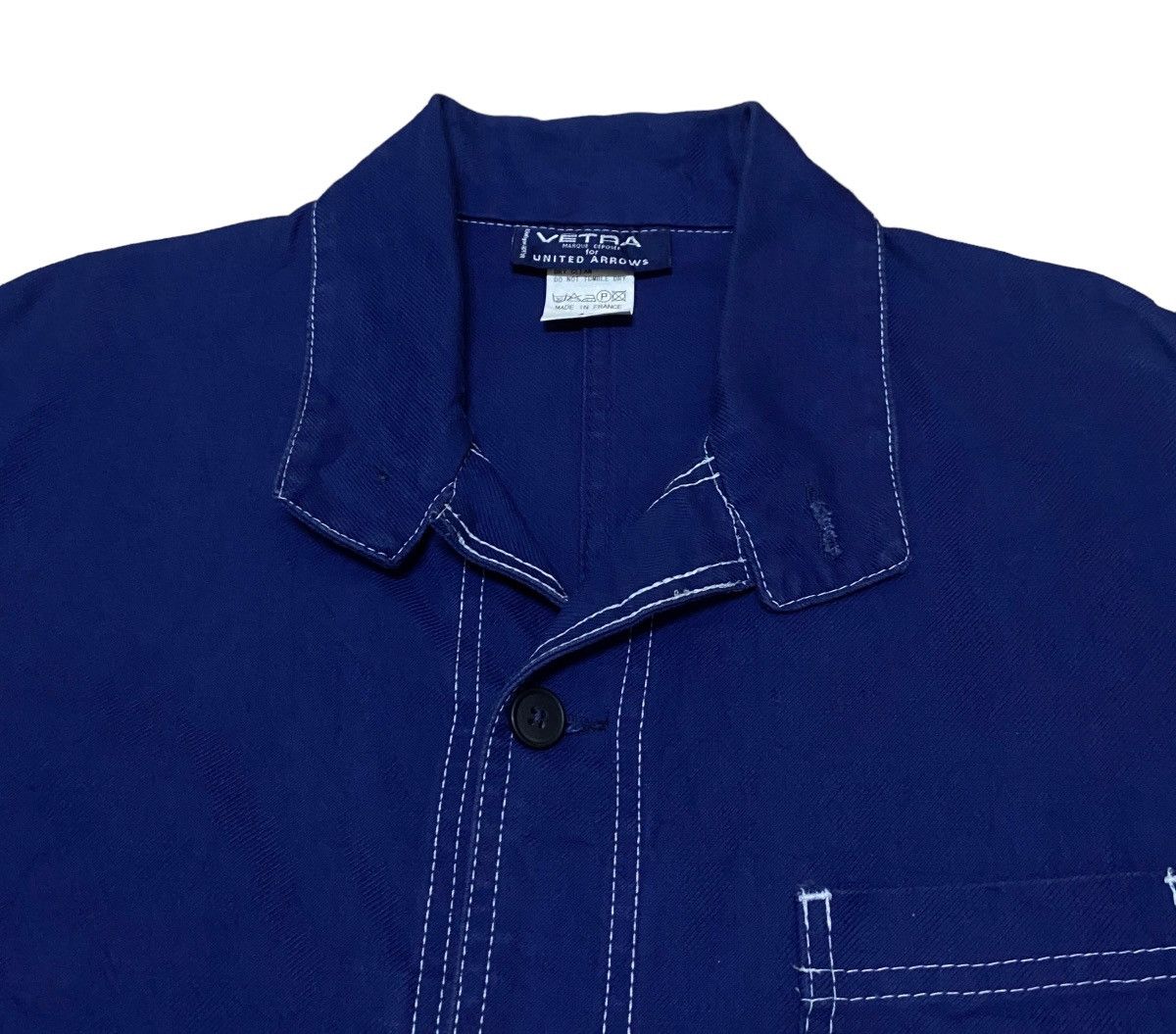 United Arrows × Vetra Rare Vintage Vetra X United Arrows France Chore Jacket 1980s Size US M / EU 48-50 / 2 - 3 Thumbnail