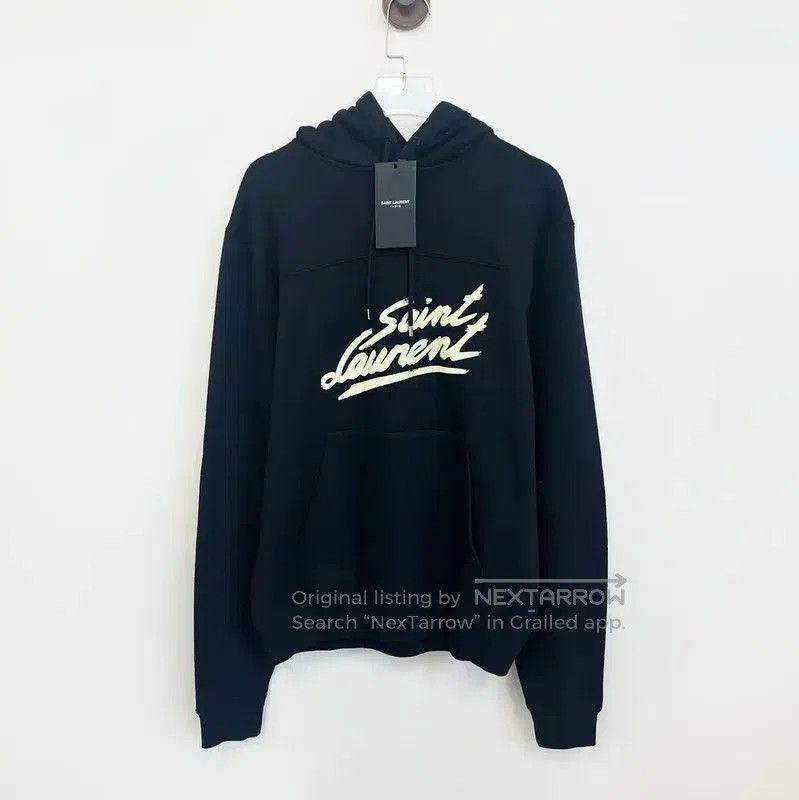 Yves Saint Laurent Saint Laurent Black Women's Hoodie XS . Size XS / US 0-2 / IT 36-38 - 1 Thumbnail