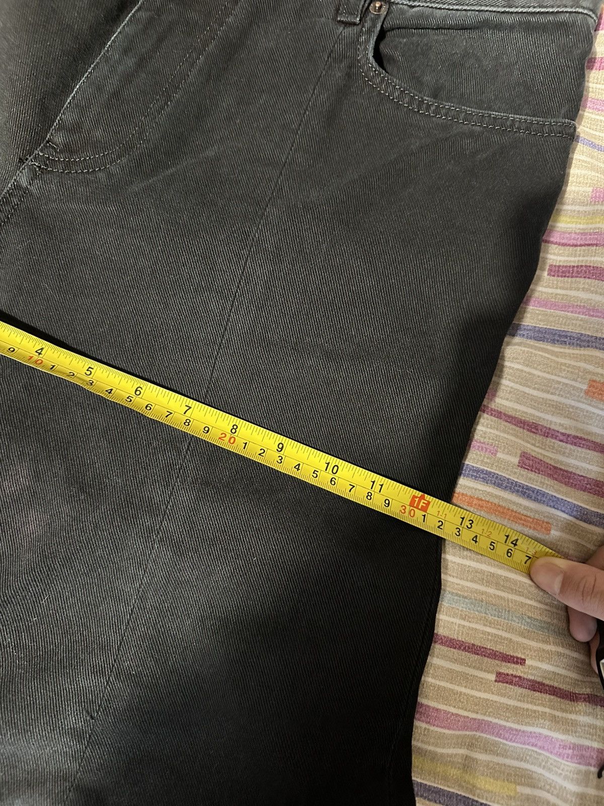 Balenciaga [M] 1550$ Black flared double knee jeans Size US 31 - 18 Thumbnail