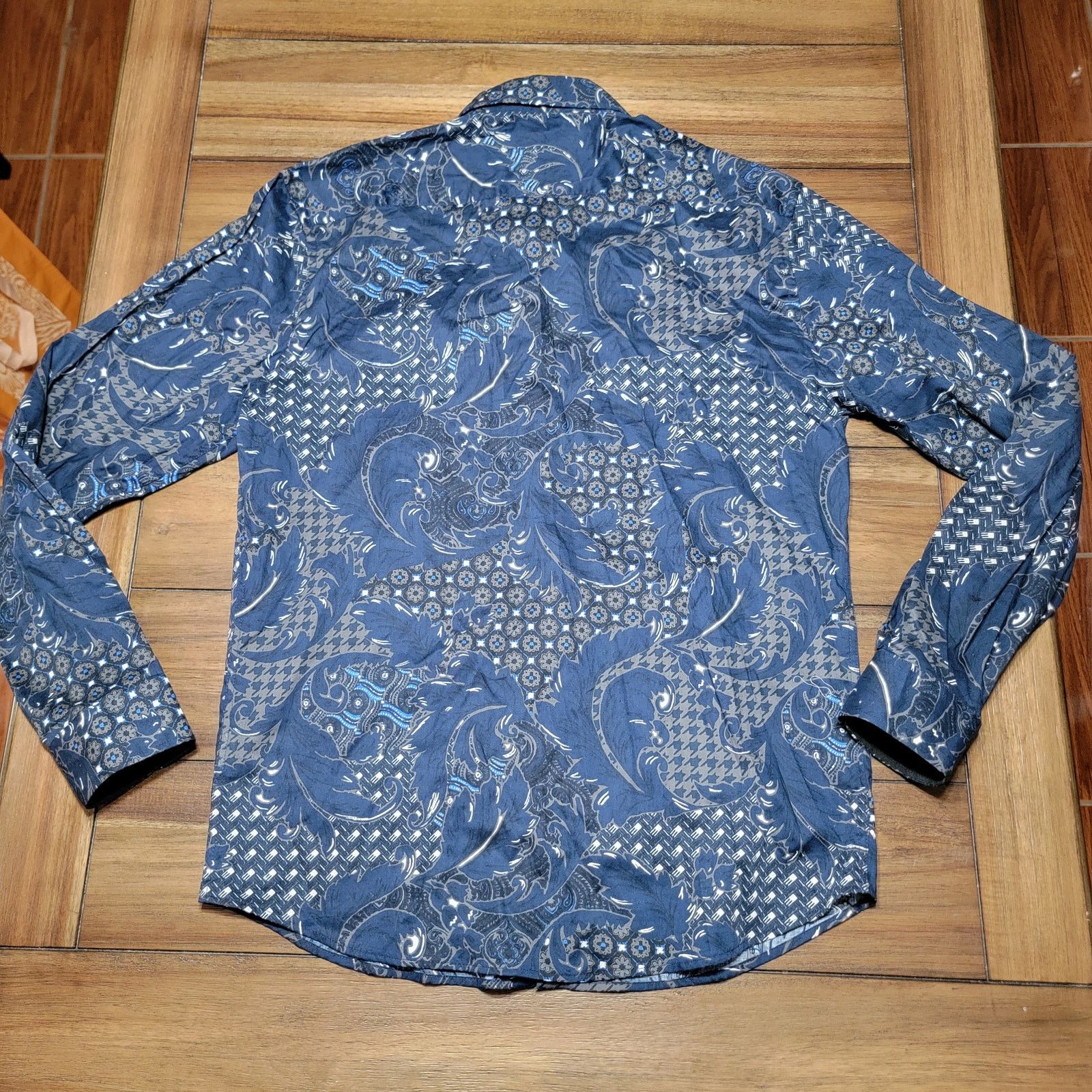Other Consequence LS Button Up Paisley Graphic Shirt - Size Large Size US L / EU 52-54 / 3 - 3 Thumbnail
