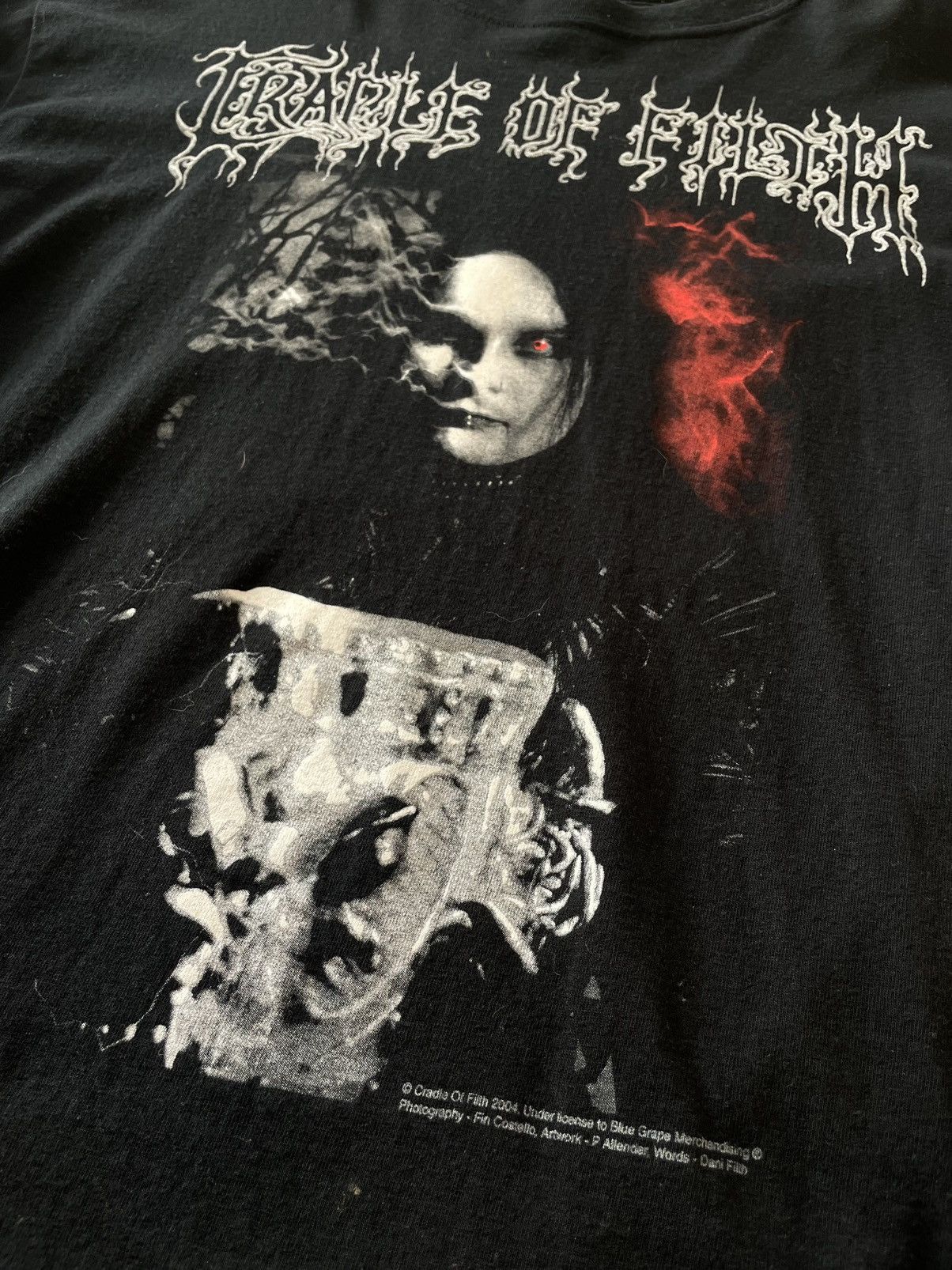 Band Tees Vintage Cradle Of Filth 2004 Long Sleeve Shirt Size US L / EU 52-54 / 3 - 3 Thumbnail