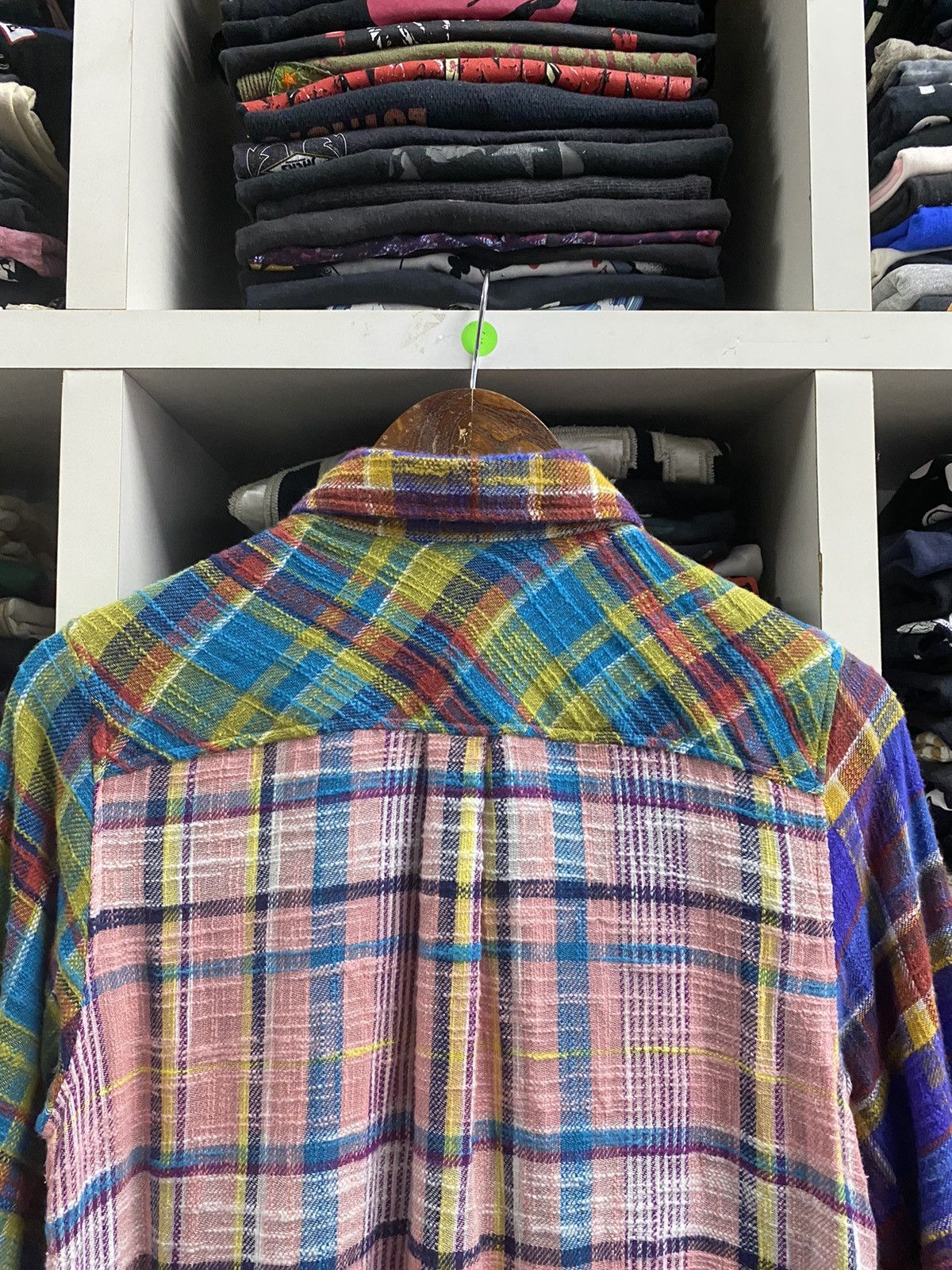 Flannel × Japanese Brand × Vintage Vintage Cube Sugar Flannel Size US M / EU 48-50 / 2 - 11 Thumbnail