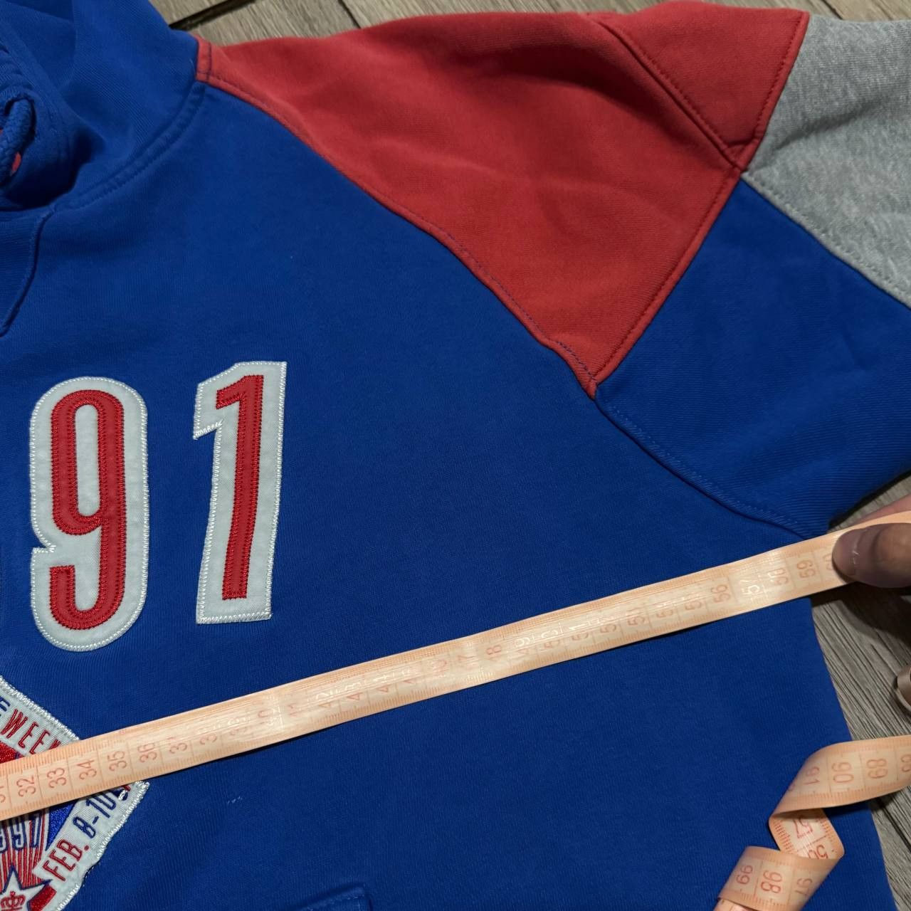 Mitchell & Ness Mitchell and Ness 1991 All Star Weekend Multicolor Hoodie Size US L / EU 52-54 / 3 - 6 Thumbnail
