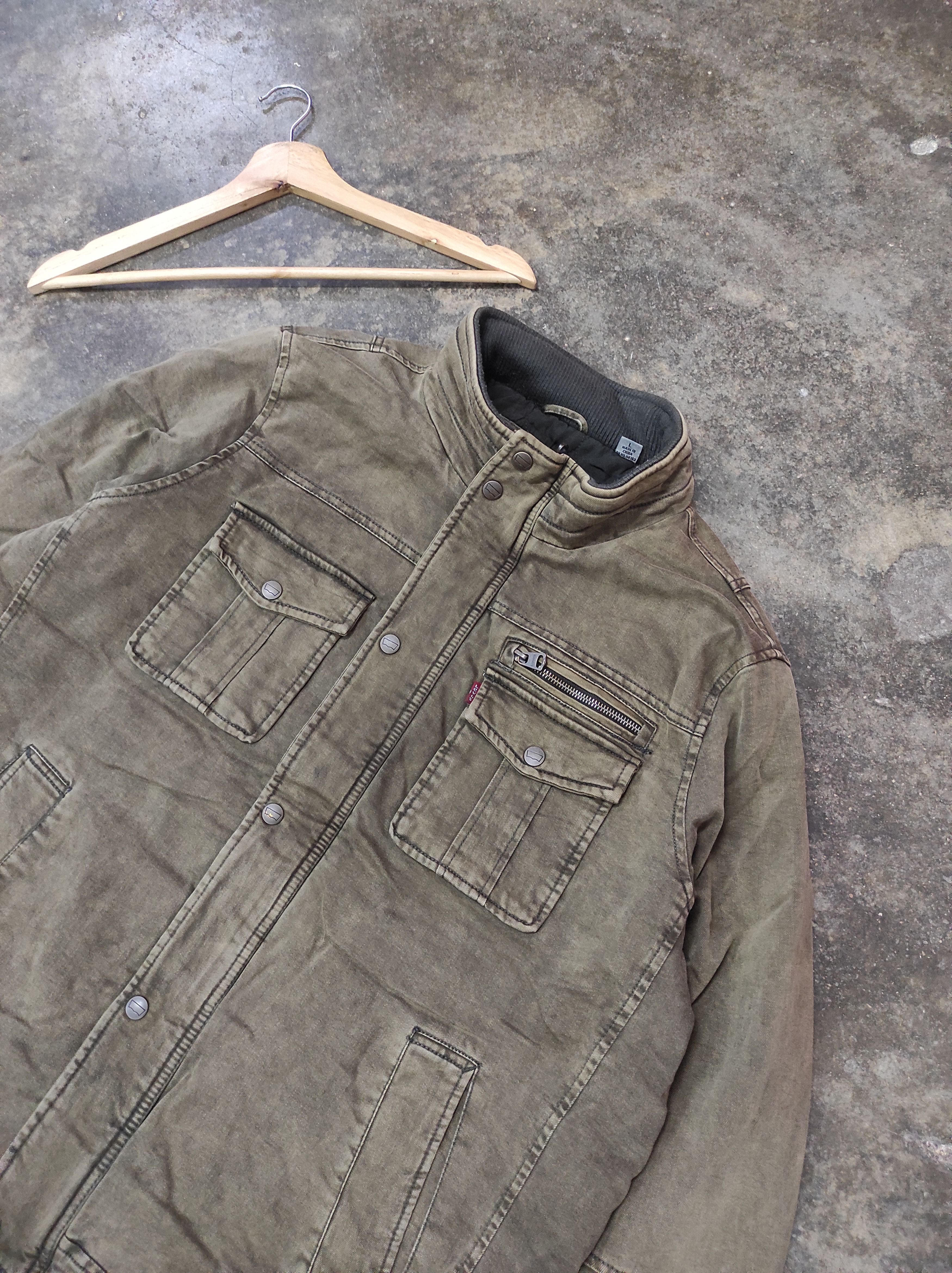 Levi's LEVIS MILITARY STYLE MULTI POCKET HEAVY JACKET Size US L / EU 52-54 / 3 - 3 Thumbnail
